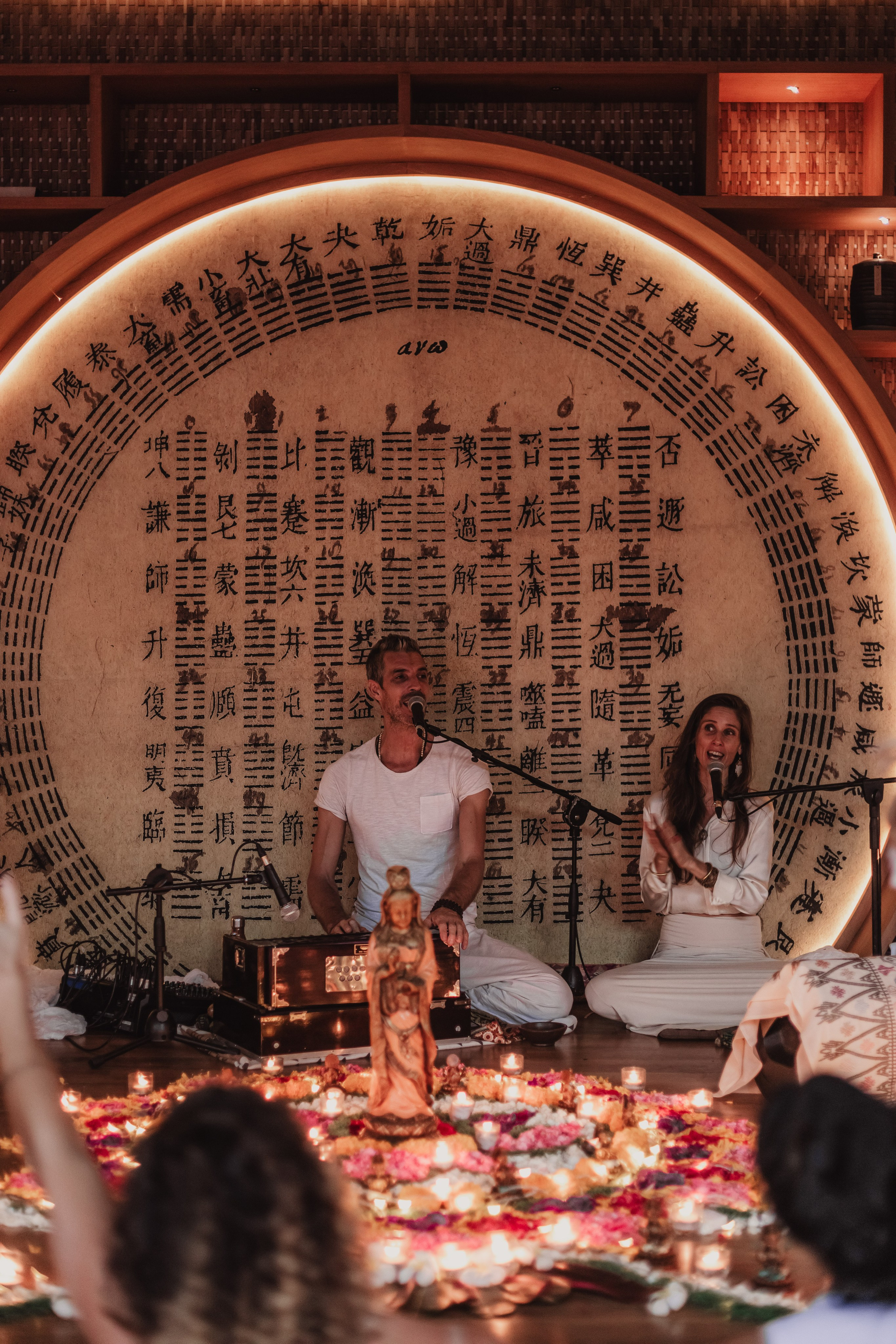 Navaratri w Bhakti Bliss at Dragon tea temple. Мариам Багдасарян