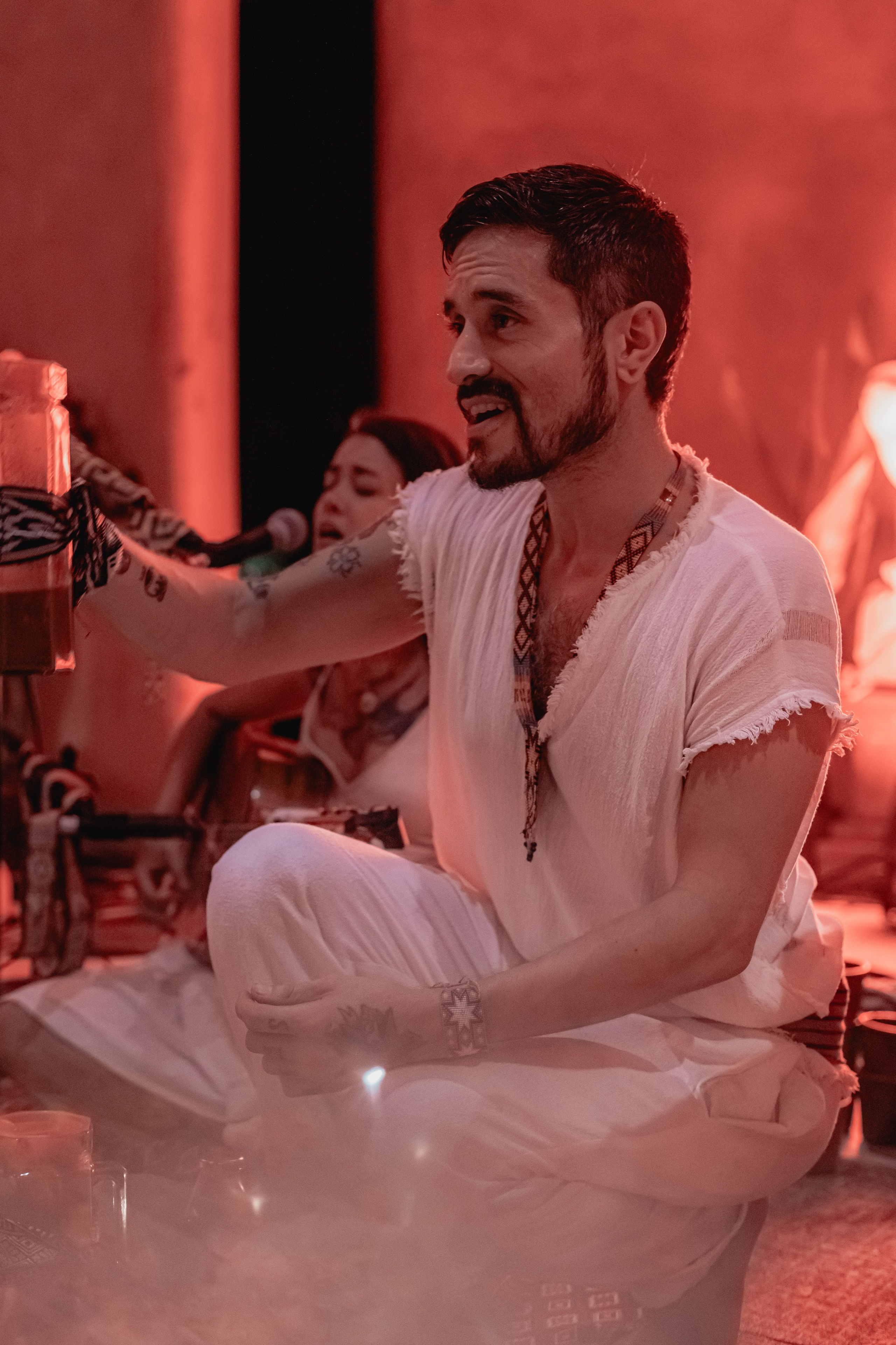 Cacao ceremony Full moon jan w Juan. Mariam Bagdasaryan