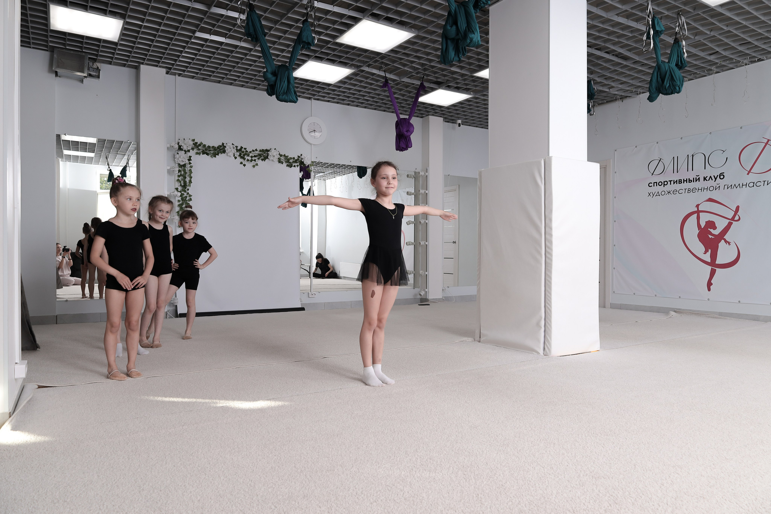 Открытый урок гимнастика. Фотограф Надршина Лилия