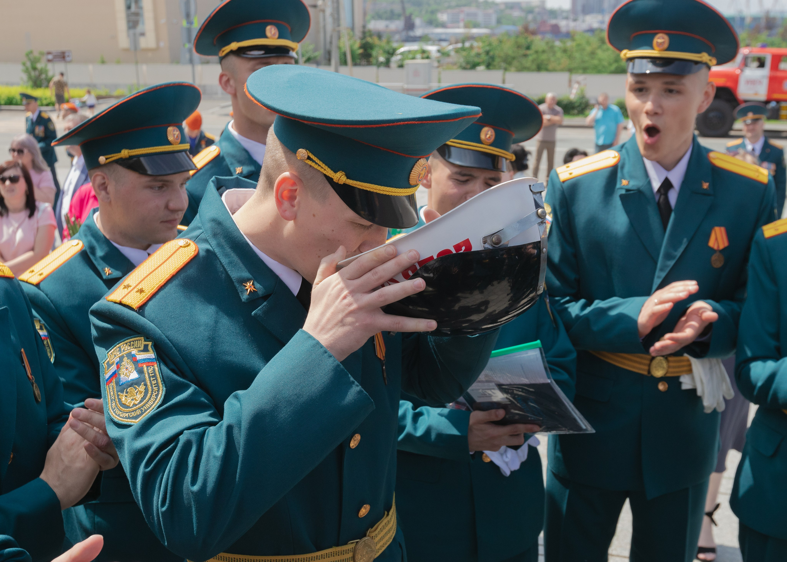 Выпускной МЧС. Семейный и свадебный фотограф Красноярск
