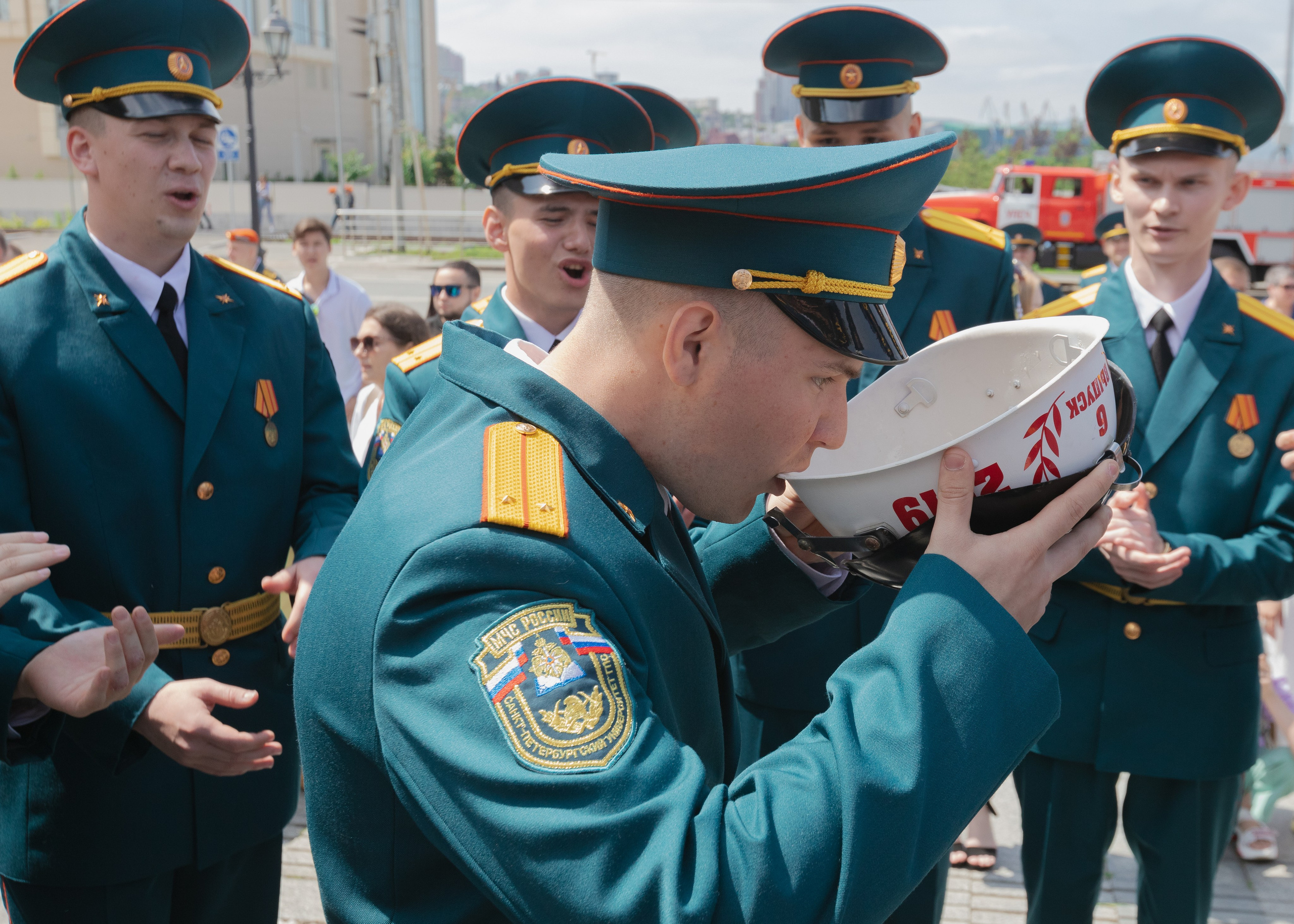 Выпускной МЧС. Семейный и свадебный фотограф Красноярск