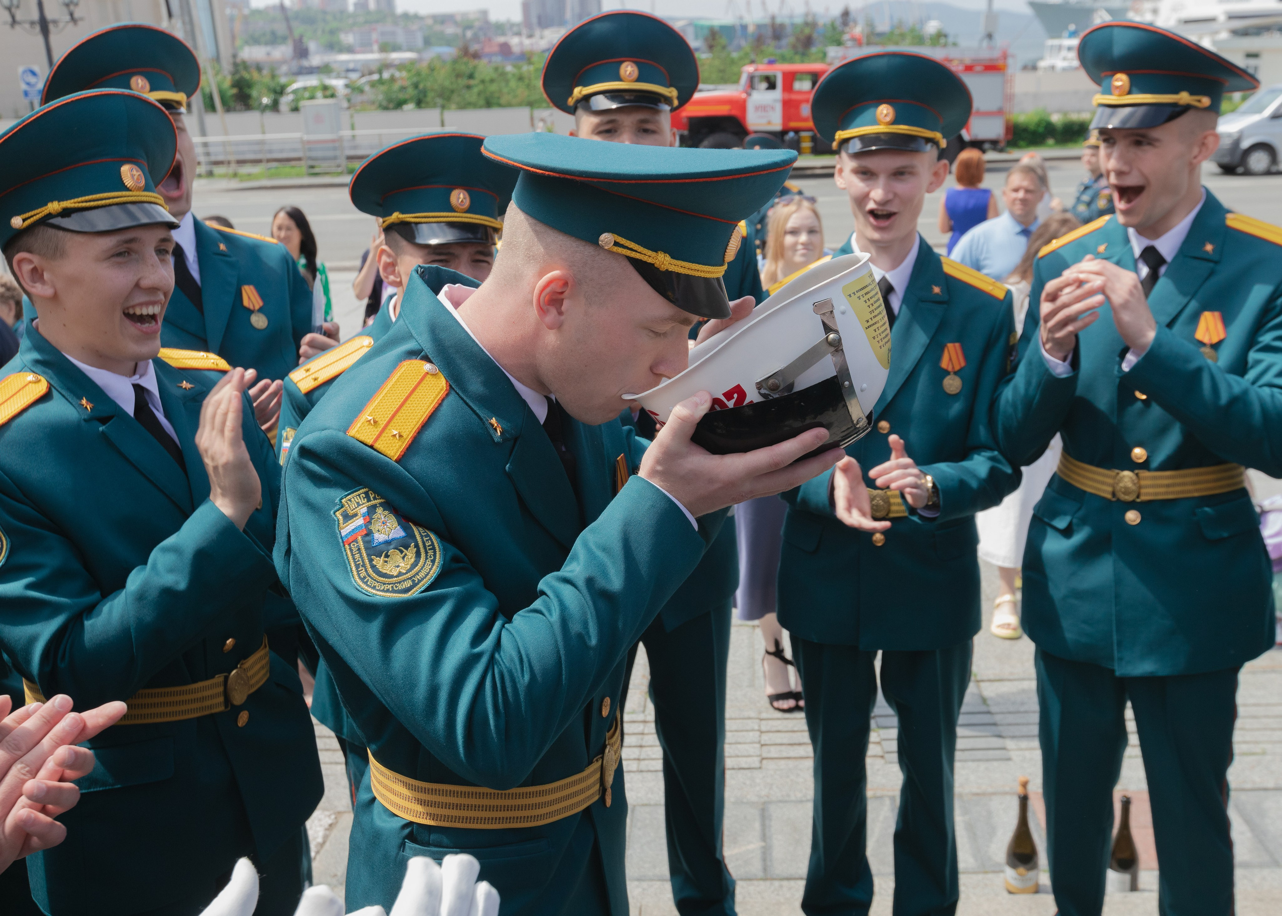 Выпускной МЧС. Семейный и свадебный фотограф Красноярск