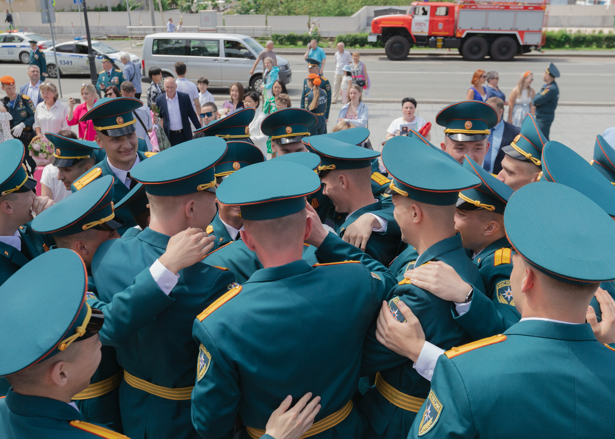 Выпускной МЧС. Семейный и свадебный фотограф Красноярск