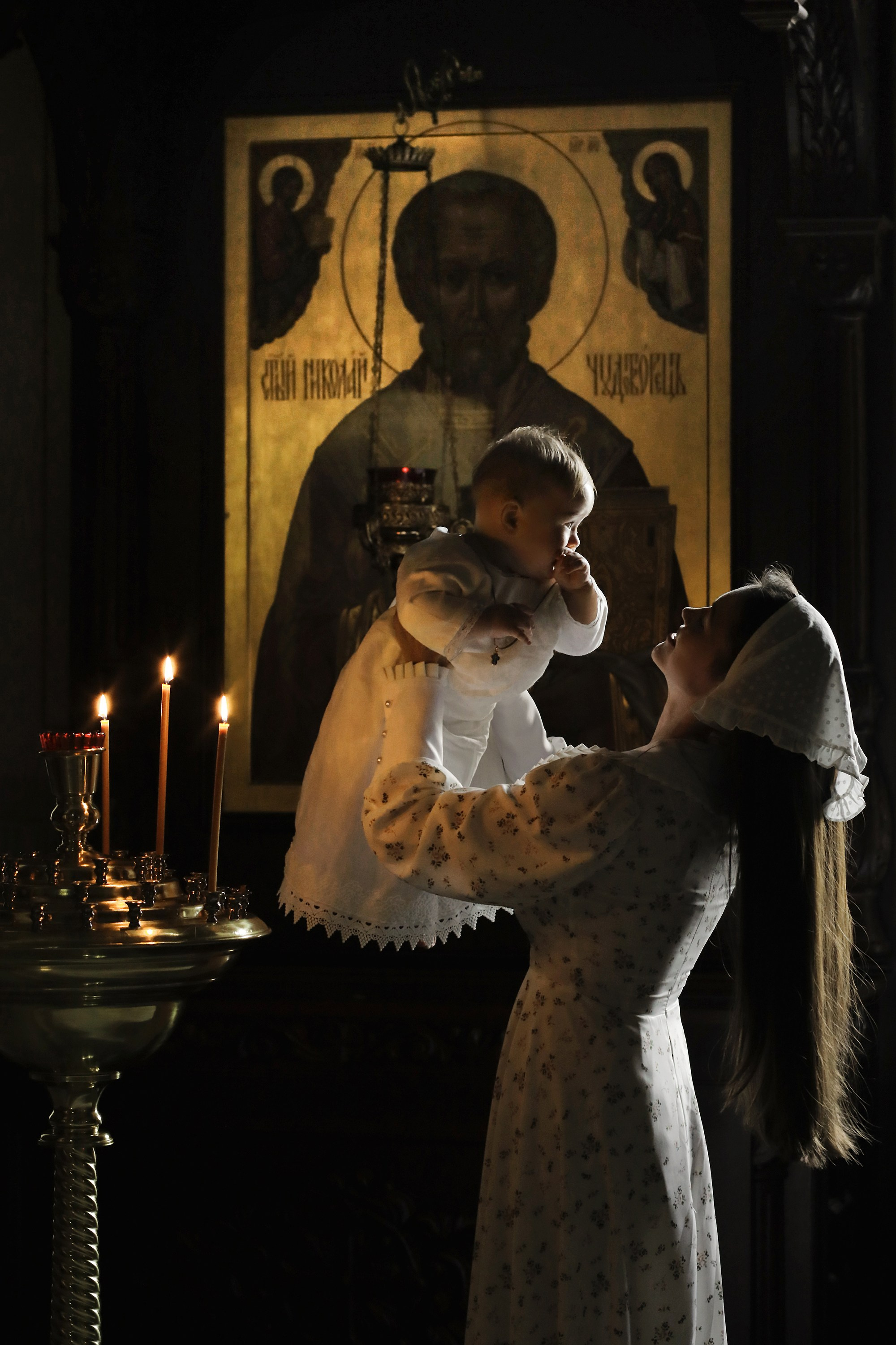 Крещение. Фотограф на Венчание и Крещение, семейный фотограф в Москве и области
