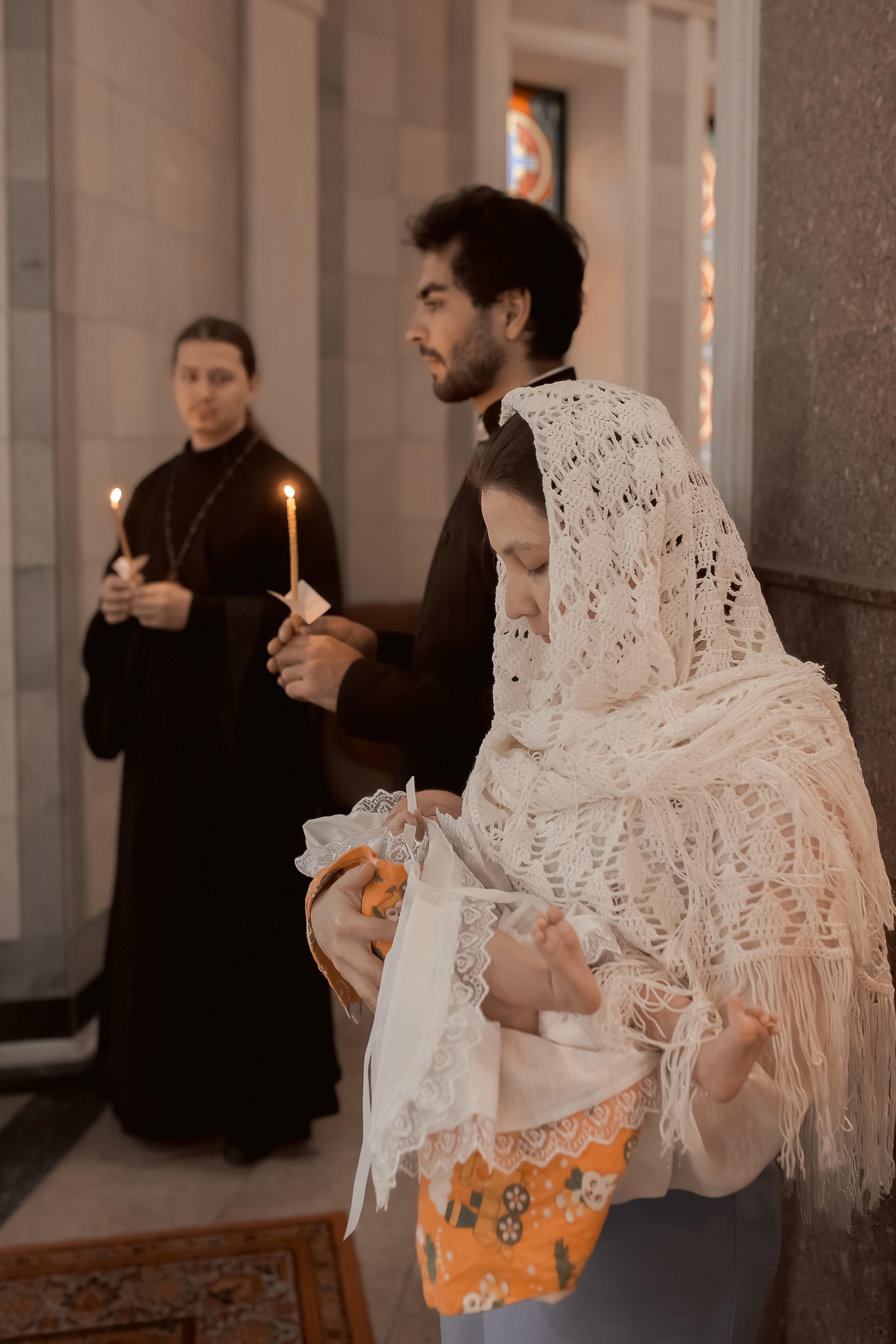 Крещение Евфимии. Фотограф на Крещение и Венчание в Ташкенте