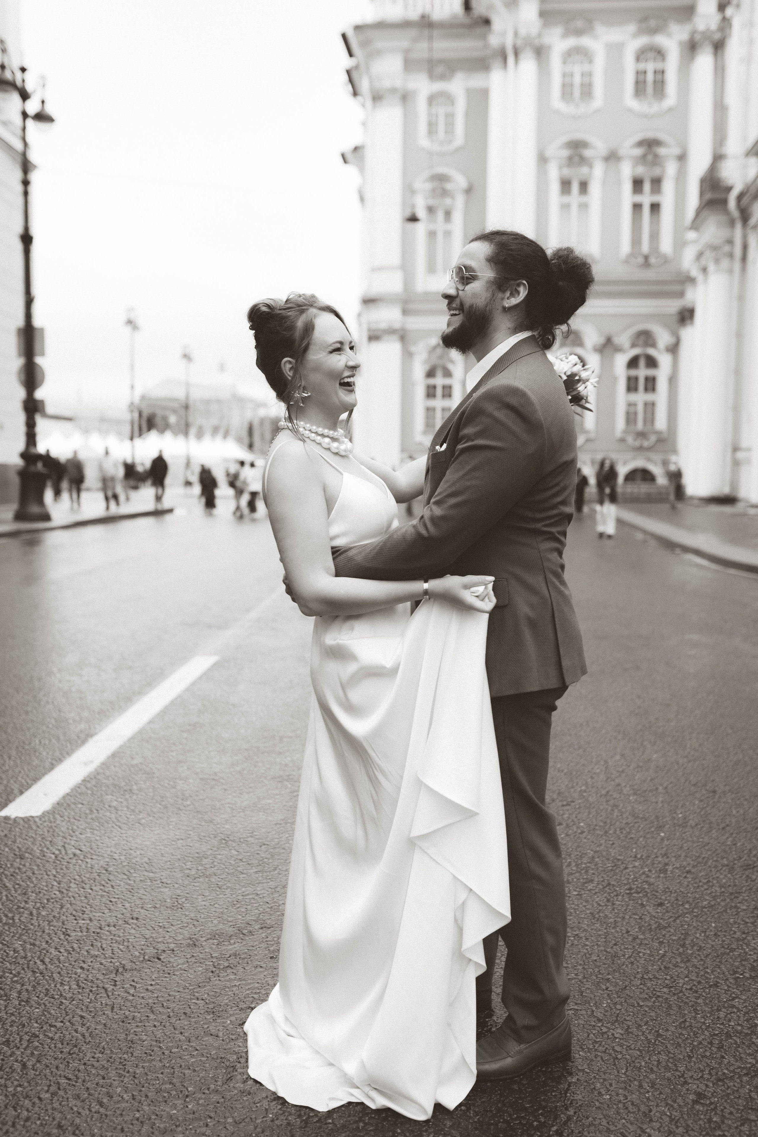 Свадебная с загсом. Фотограф в Санкт-Петербурге Полина