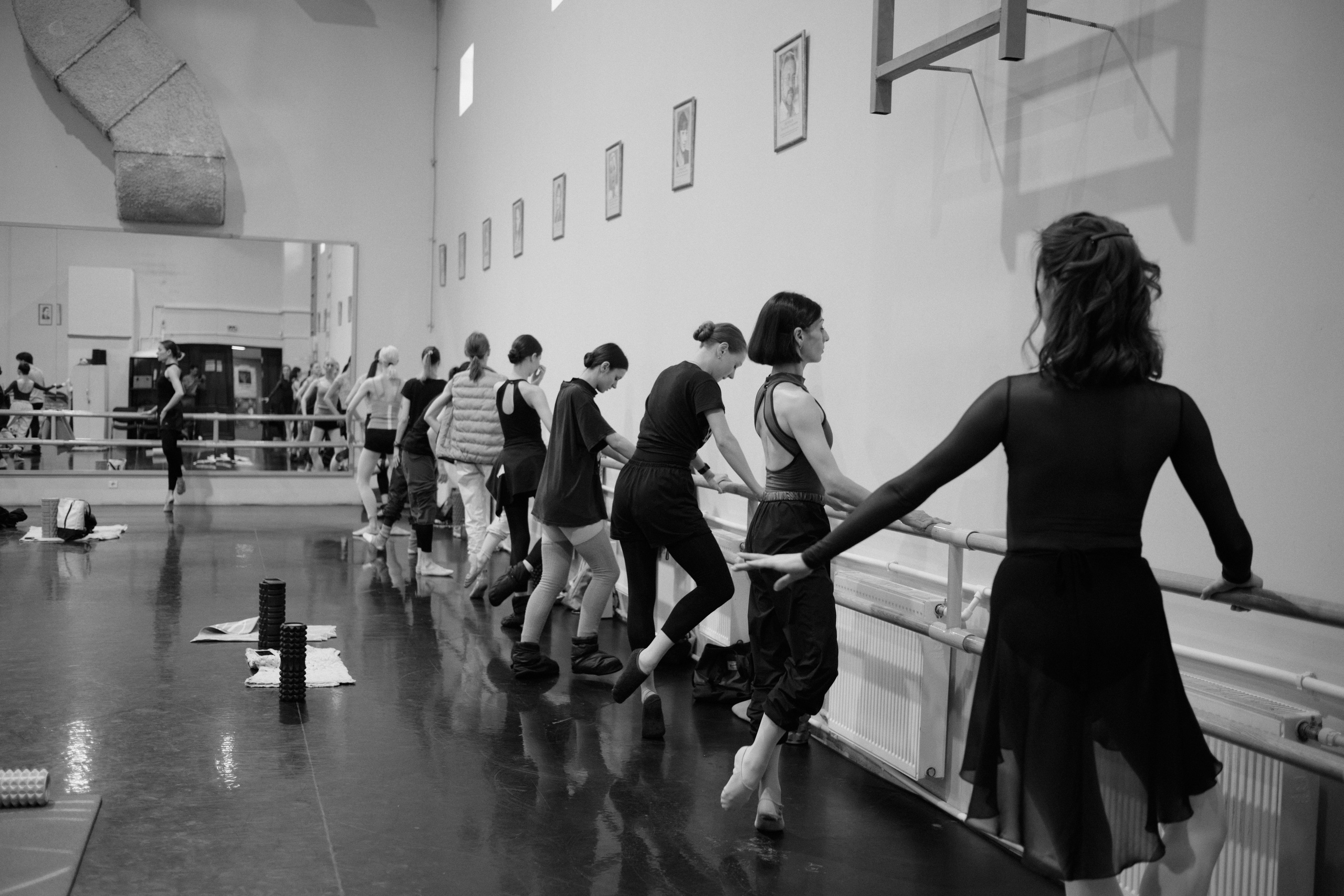 Балетный класс и репетиция артистов балета КТОиБ им. Мусы Джалиля. Barsukov