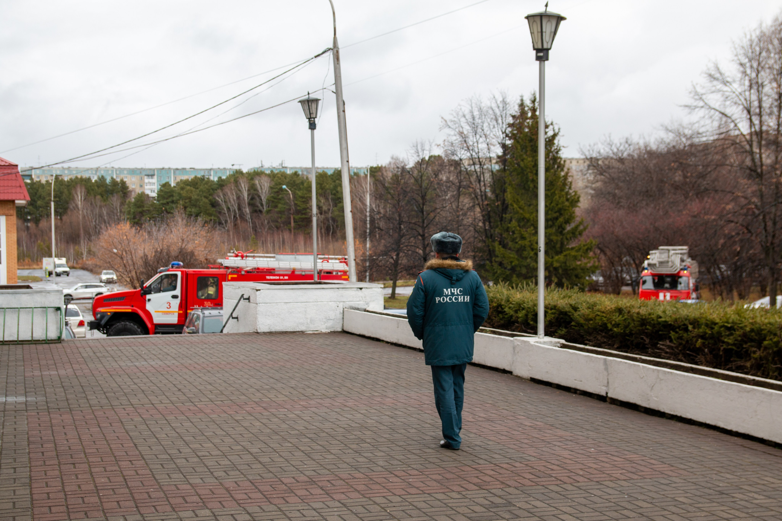 Репортаж «Пожарная тренировка». Ваш фотограф Северск | Томск