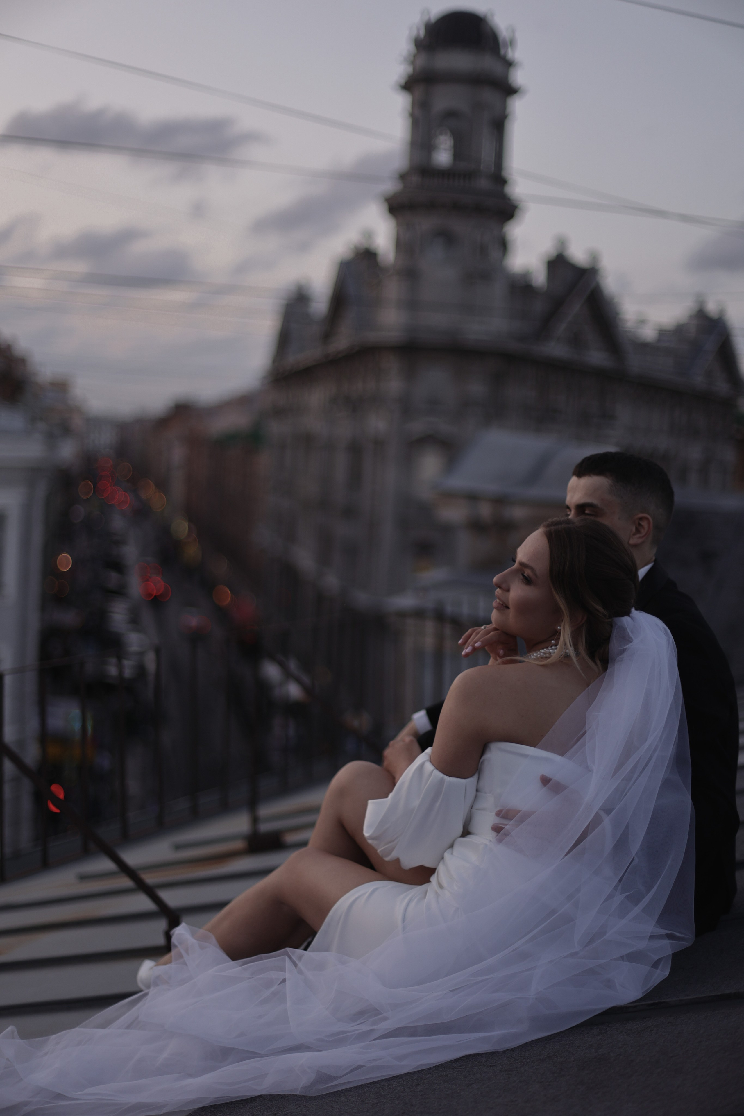Крыши Петербурга. Свадебный фотограф в Москве и Санкт- Петербурге Алина Сараева