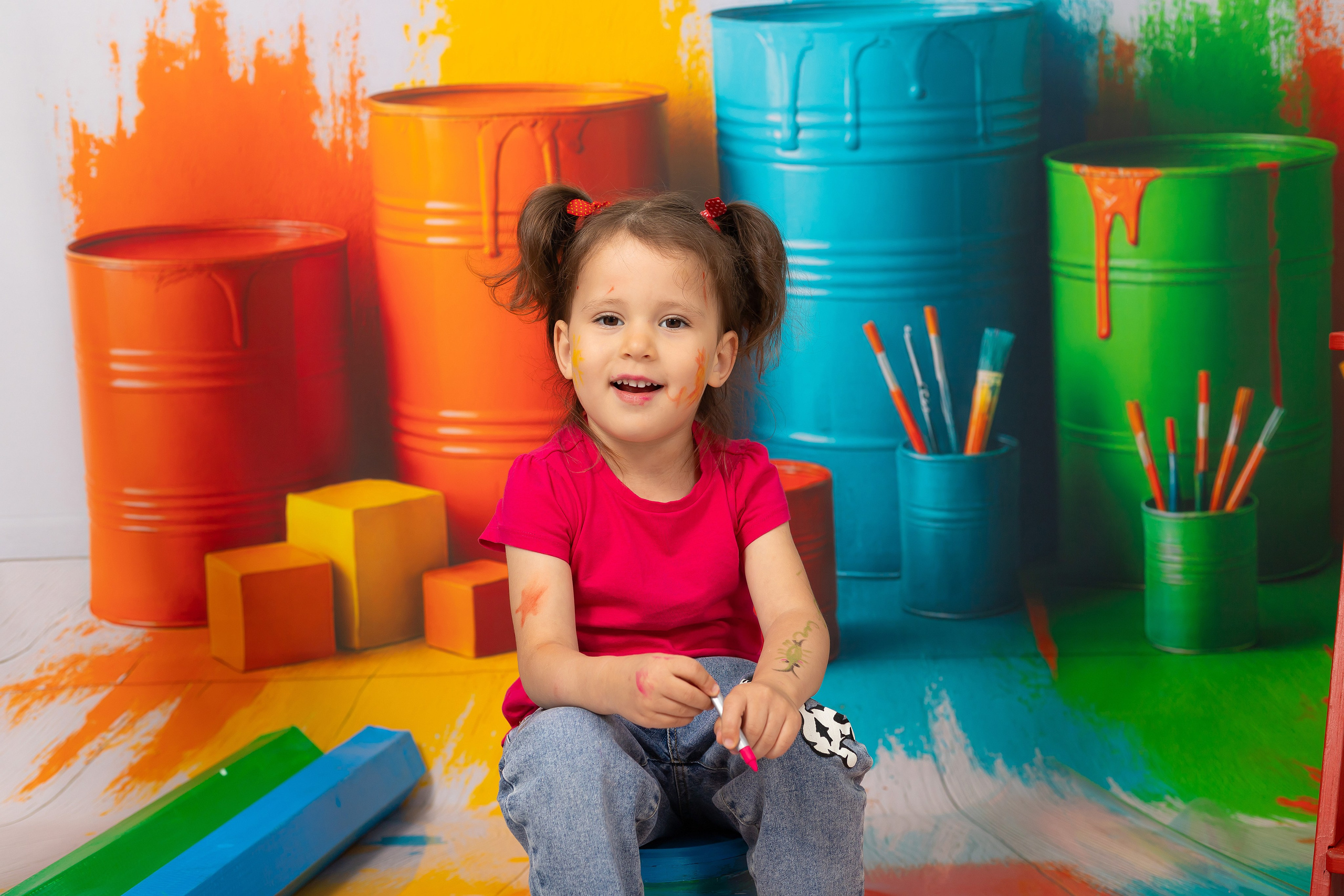 Фотопроект «Краски». Выпускные альбомы. Фотостудия «Олеся»