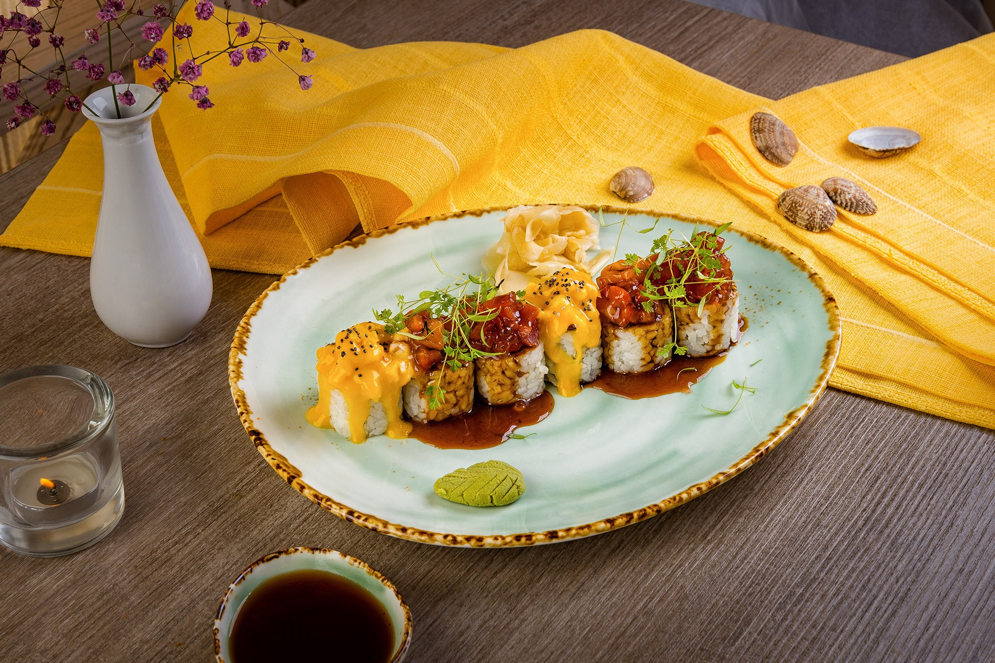 Азия и роллы. Фуд-фотограф Алексей Филинов