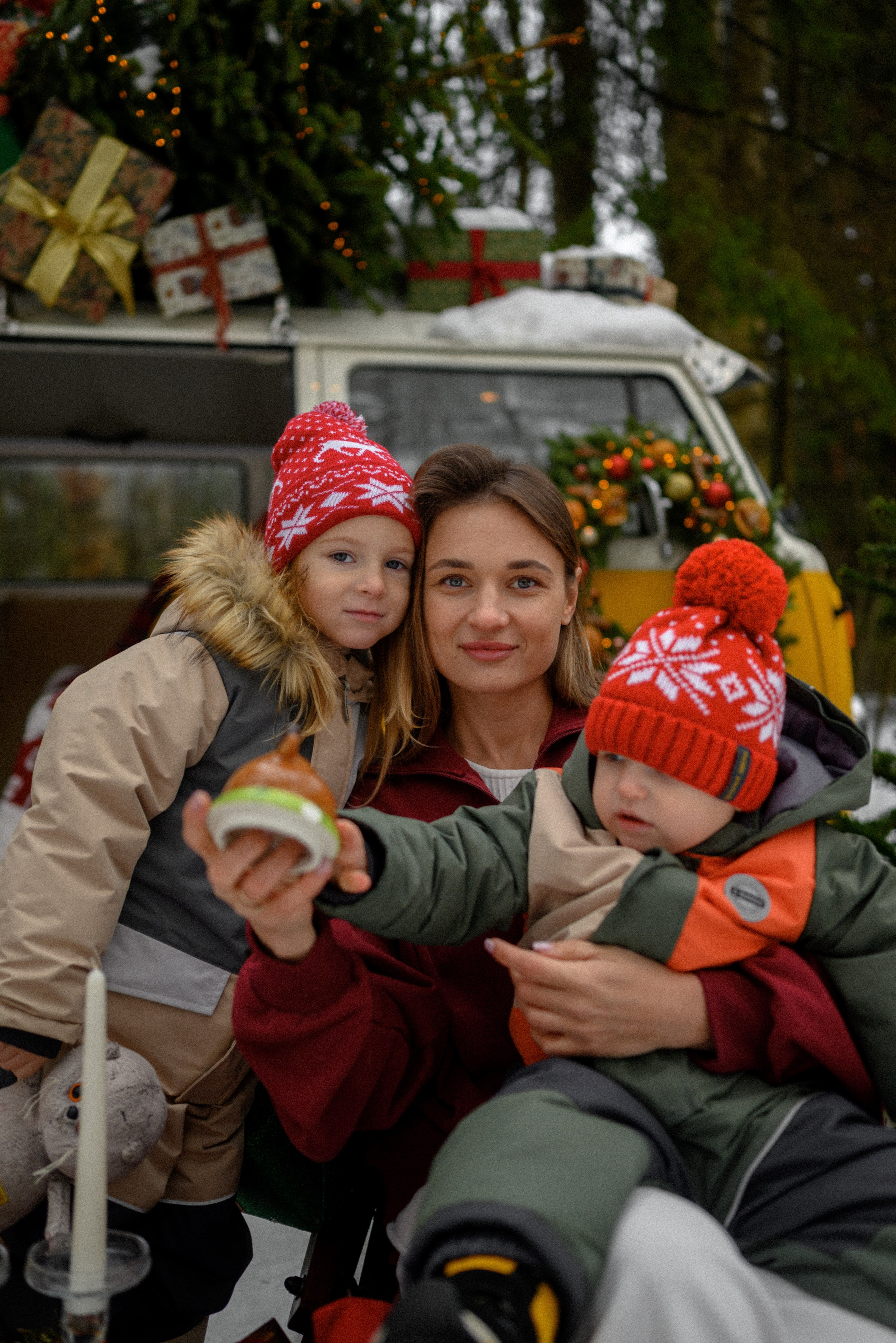 Новогоднее приключение. Семейный и детский фотограф в Москве Князева Диана