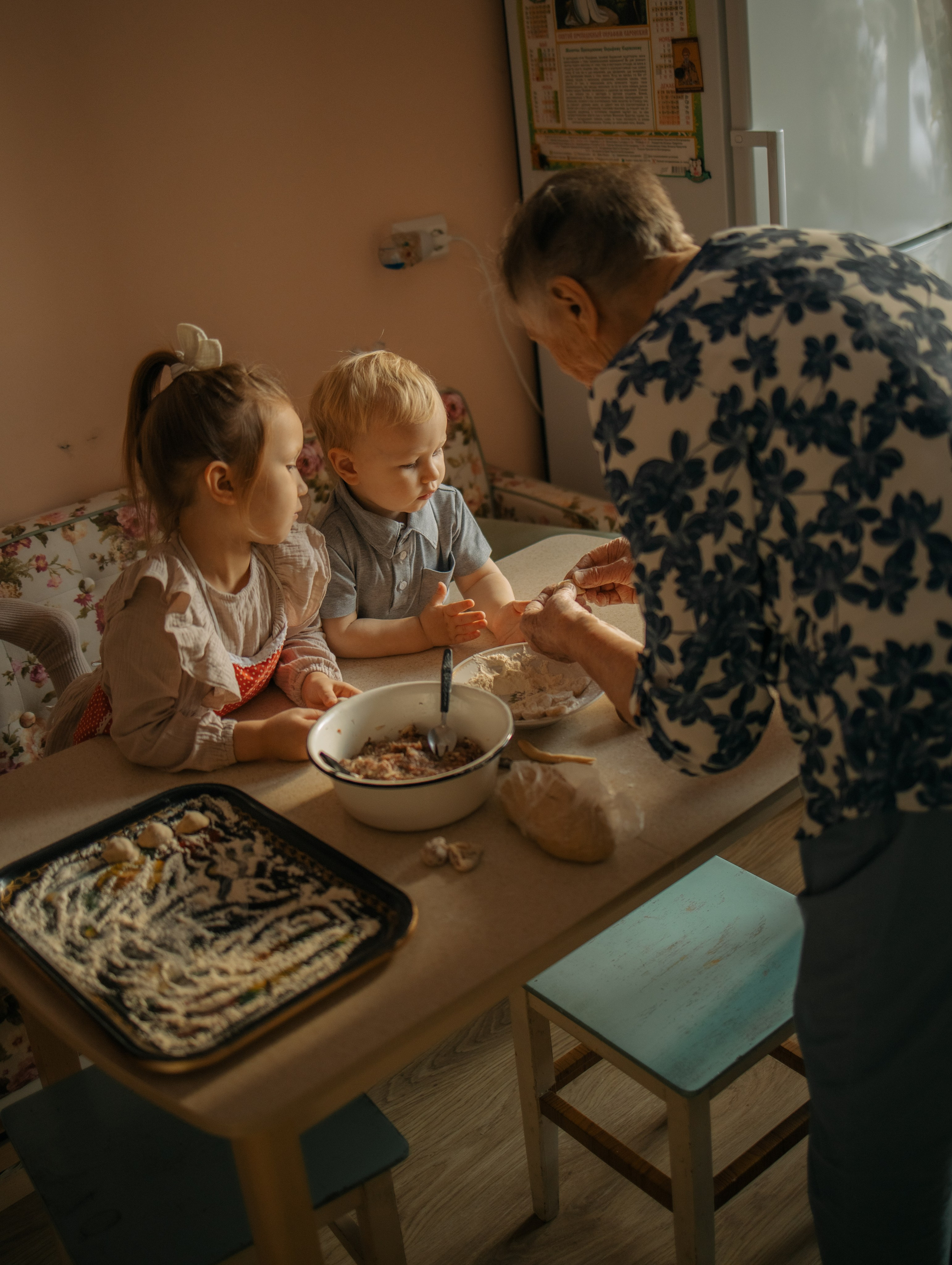 Традиционные пельмени у прабубушки. Фотограф Углич и Ярославль Ольга Тятюшкина