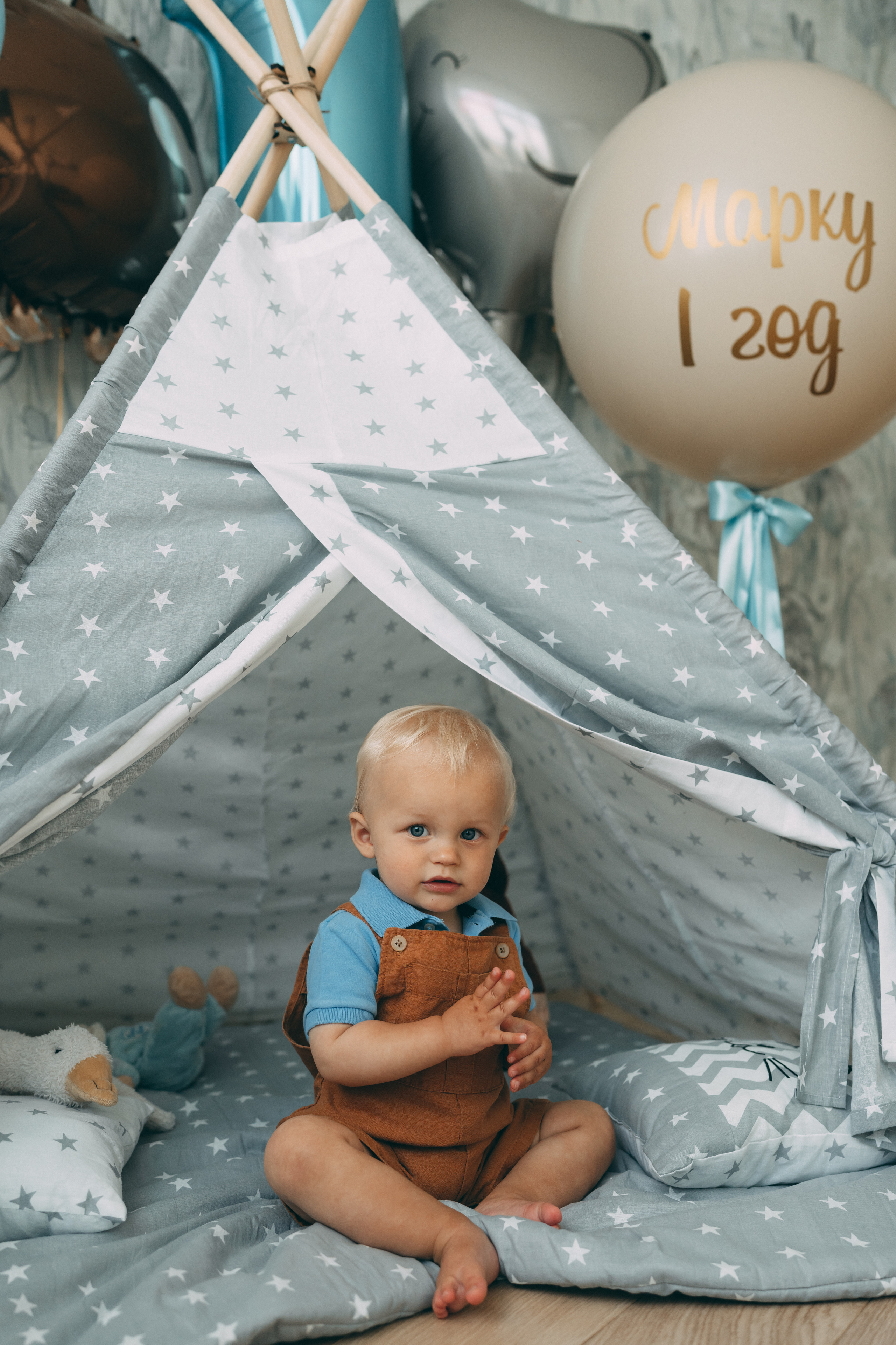 Марку 1 годик. Ярослава Осетрова фотограф — Мск