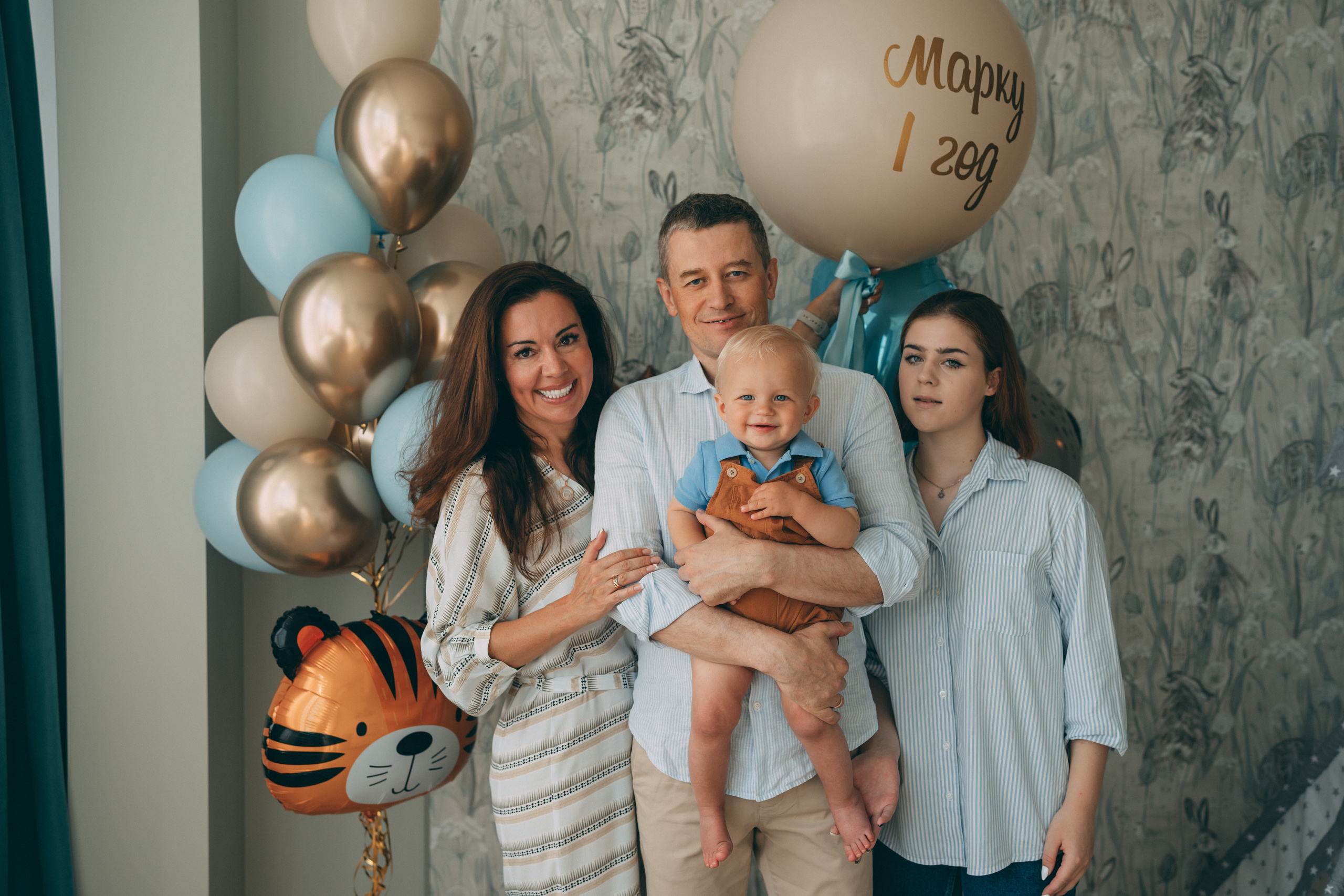 Марку 1 годик. Ярослава Осетрова фотограф — Мск