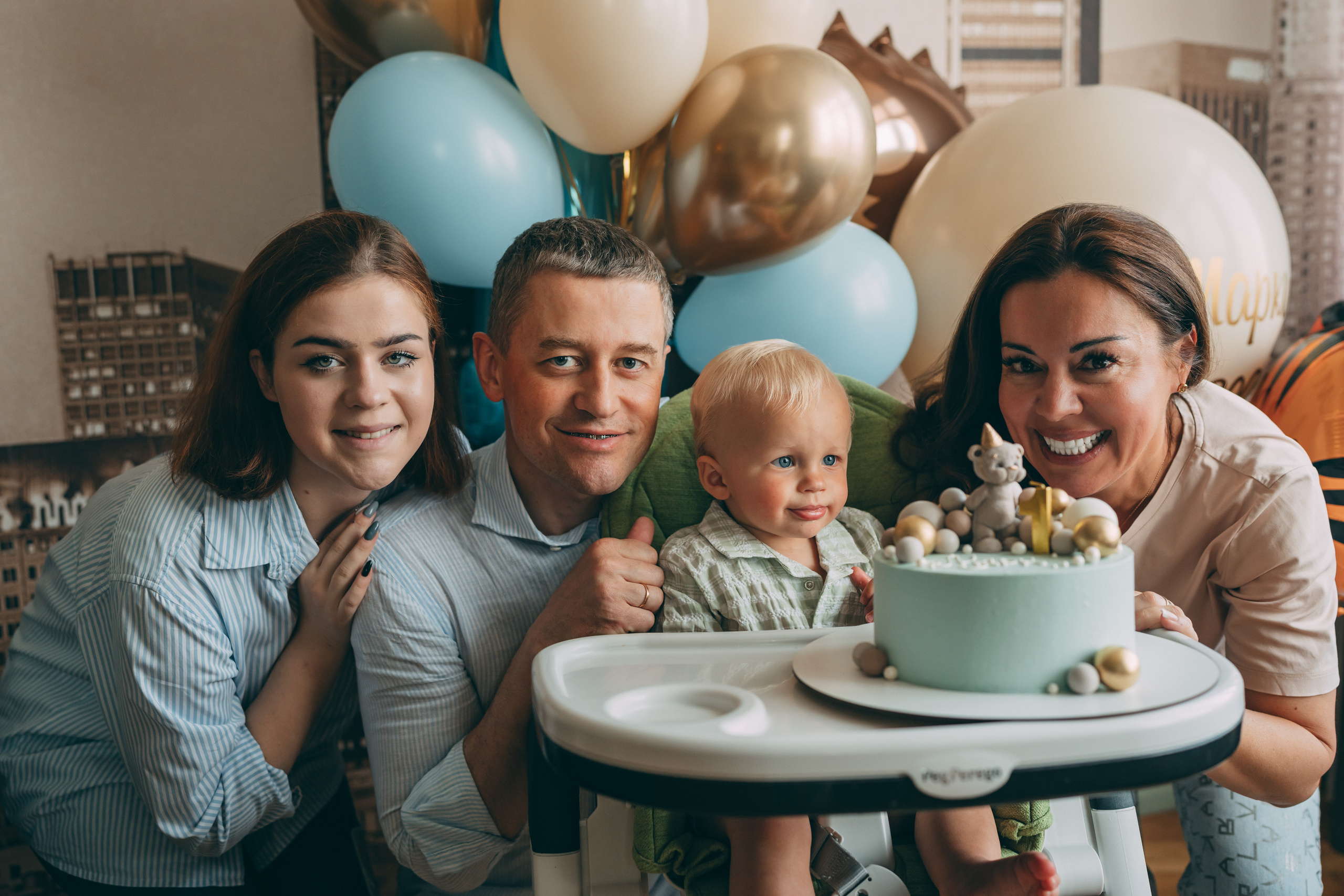 Марку 1 годик. Ярослава Осетрова фотограф — Мск