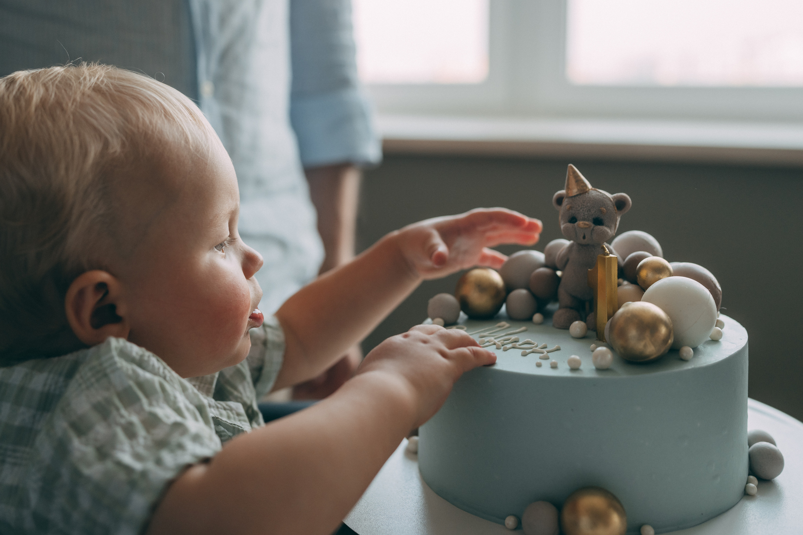 Марку 1 годик. Ярослава Осетрова фотограф — Мск