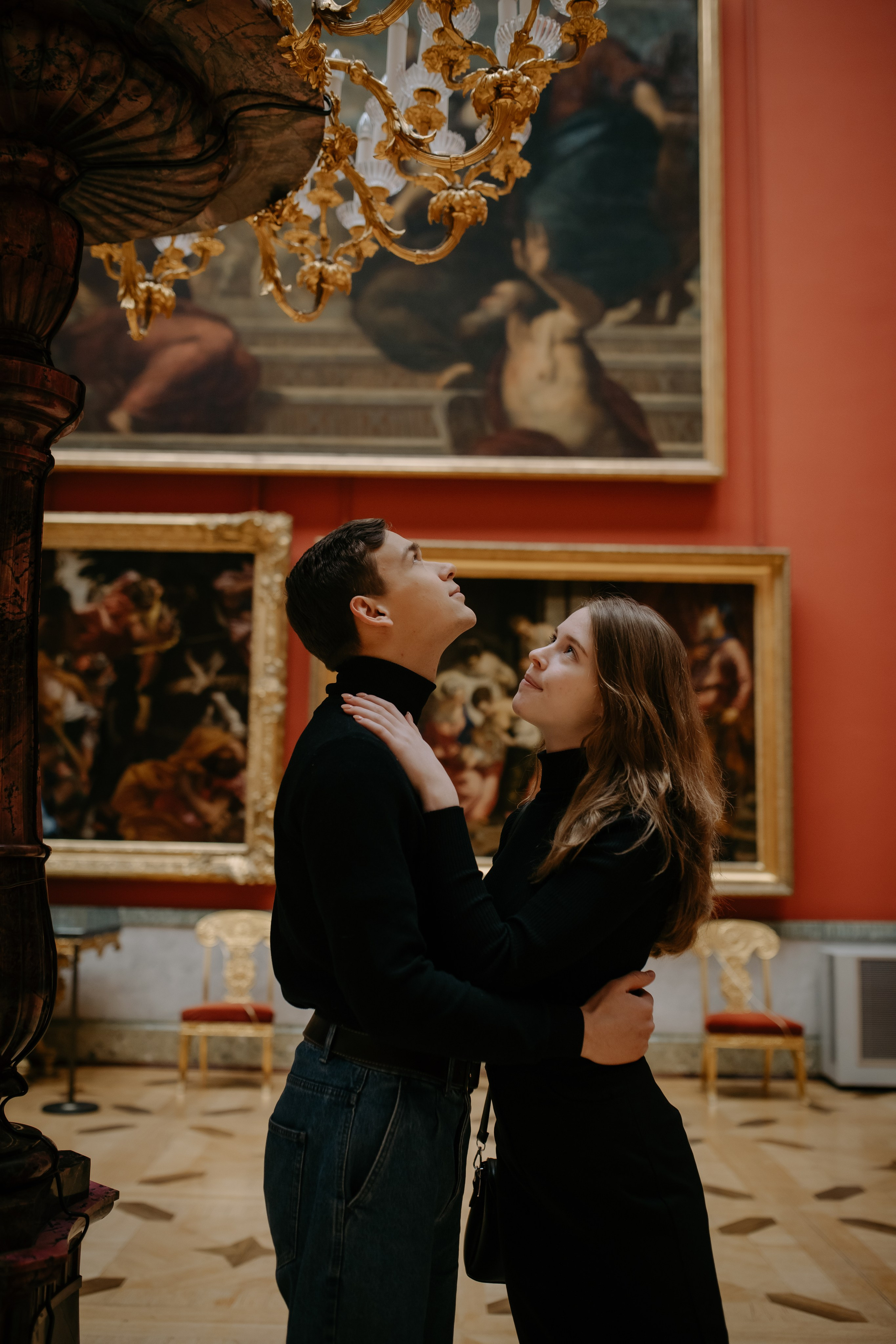 Прогулка по Новогоднему Петербургу, завершение прогулки в Эрмитаже. Фотограф в Санкт-Петербурге Разиля Идиятуллина