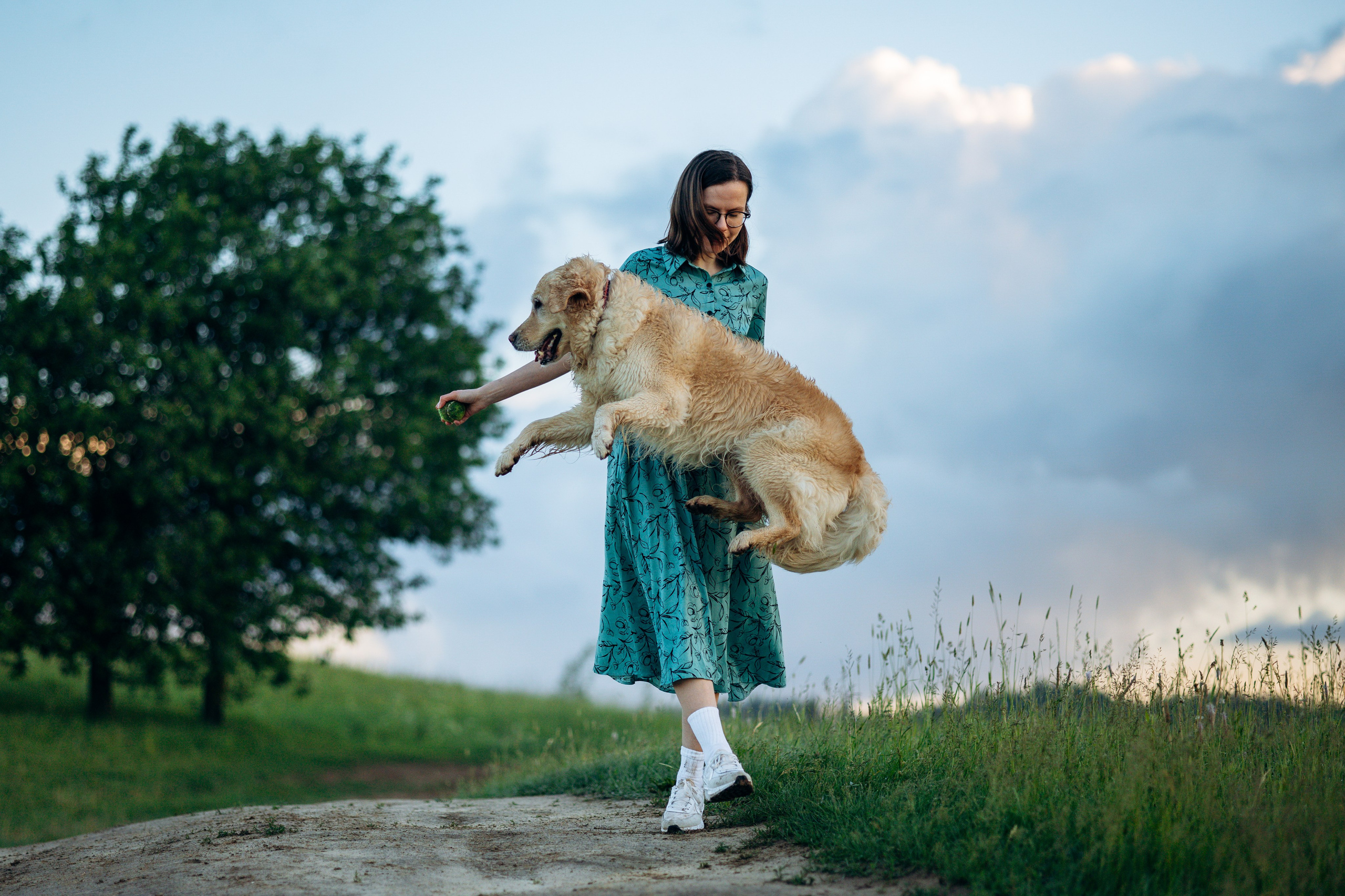 Юля и Руби. Фотограф — Анималист | Санкт-Петербург