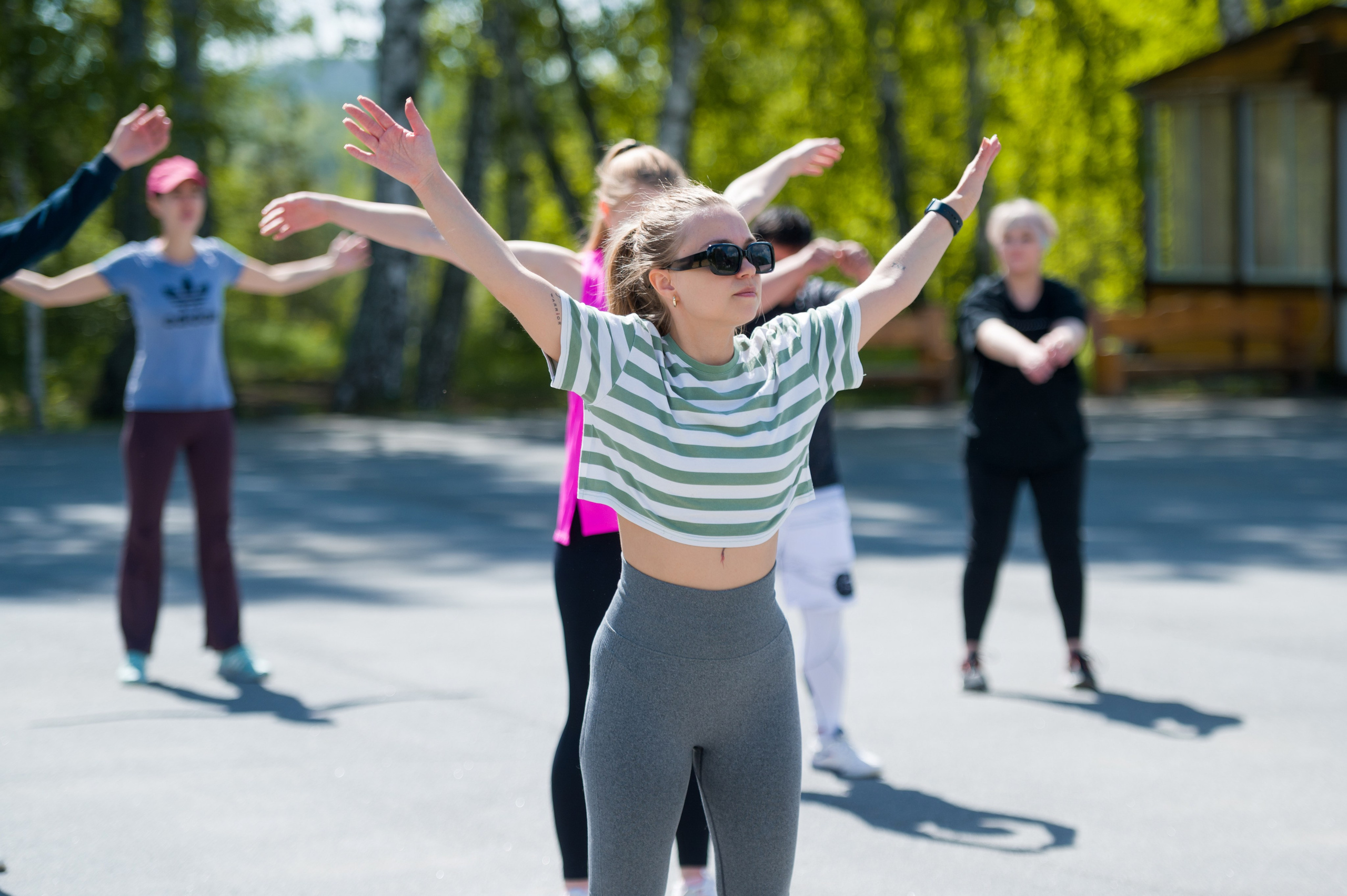 Фитнес кэмп. Фотограф Зырянова Яна, Снежинск, Екатеринбург, Челябинск