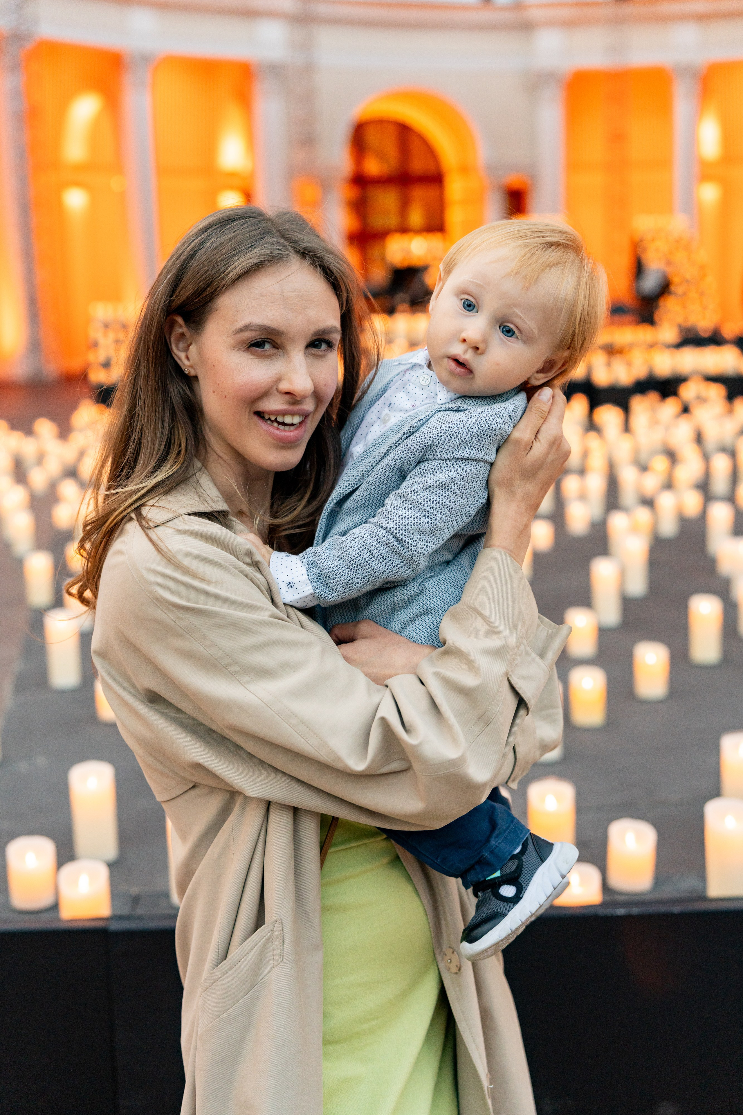 Симфонический оркестр Lumisfera при свечах. Фотограф Никита Комаров