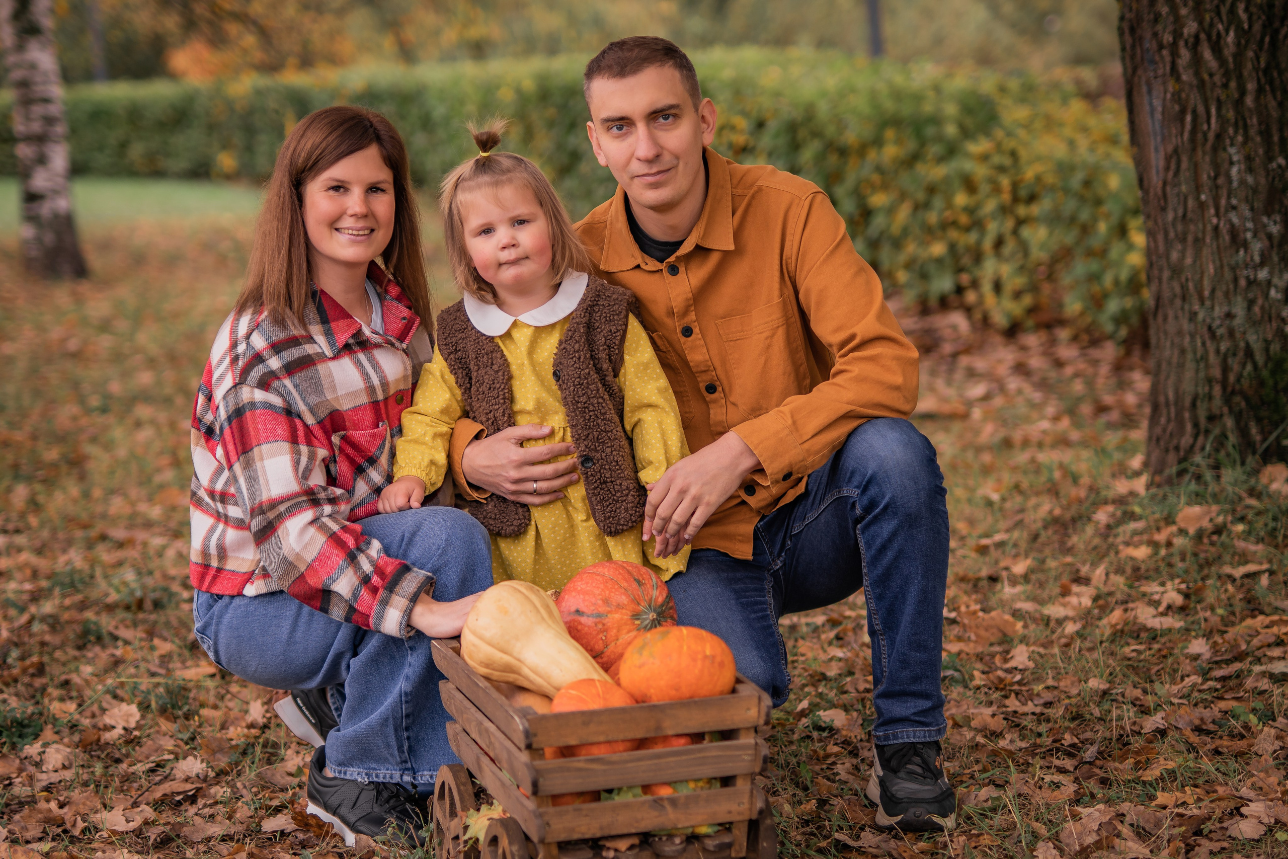 Осенняя история. Семейный фотограф Ефремова Виктория
