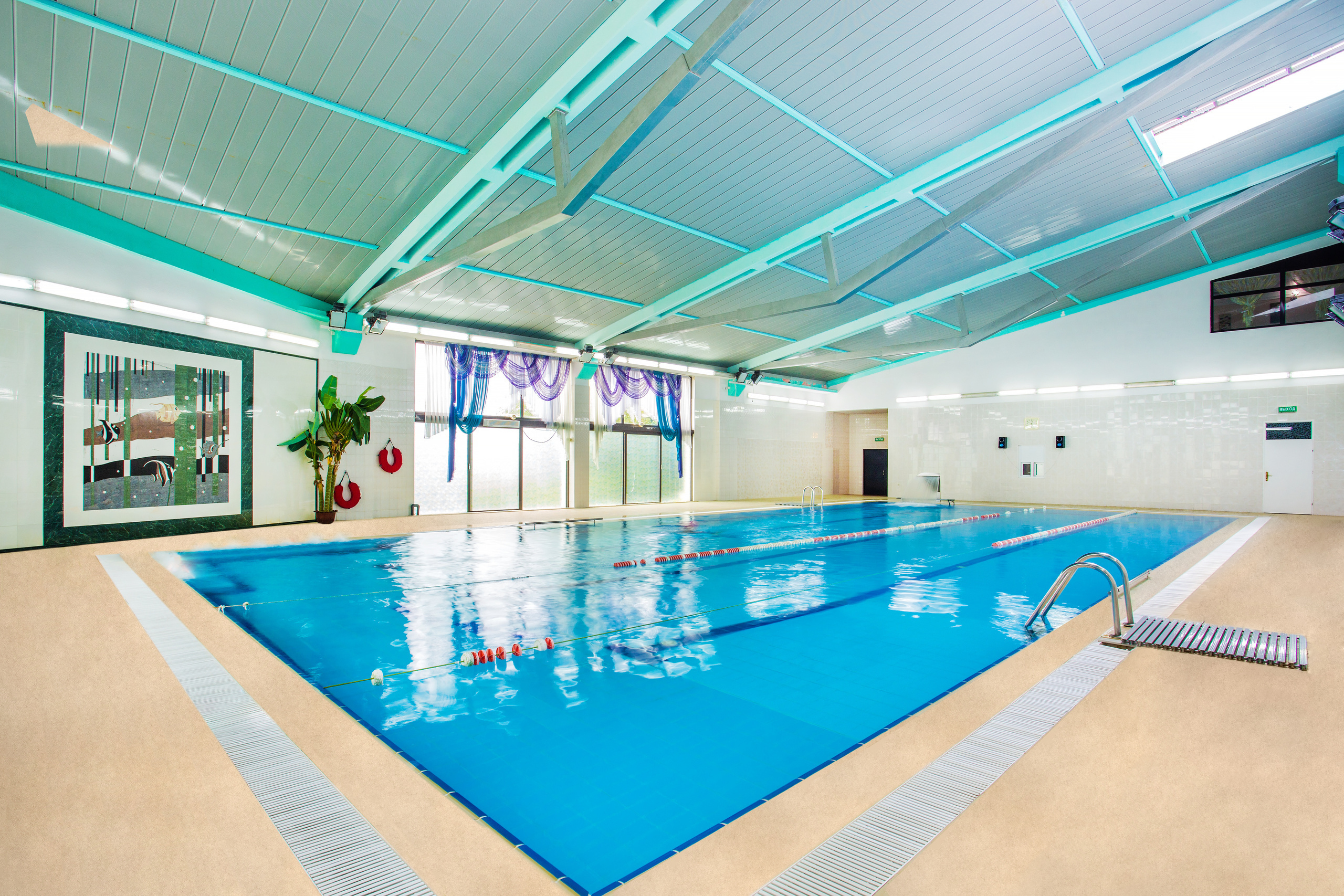 Пример интерьерной фотосъемки - Санаторий Октябрьский. Услуги фотографа в Сочи