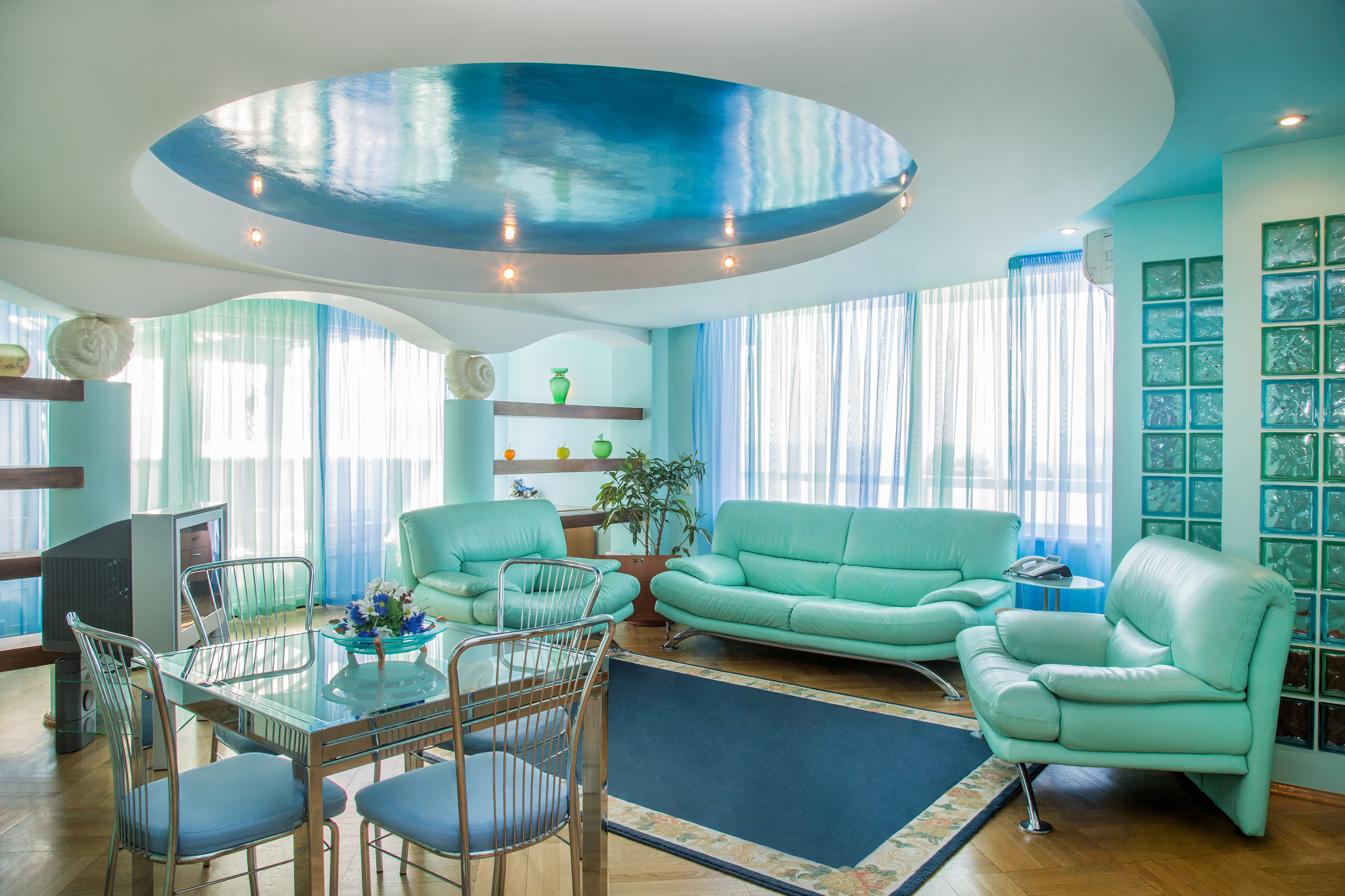 Пример интерьерной фотосъемки - Санаторий Ивушка. Услуги фотографа в Сочи