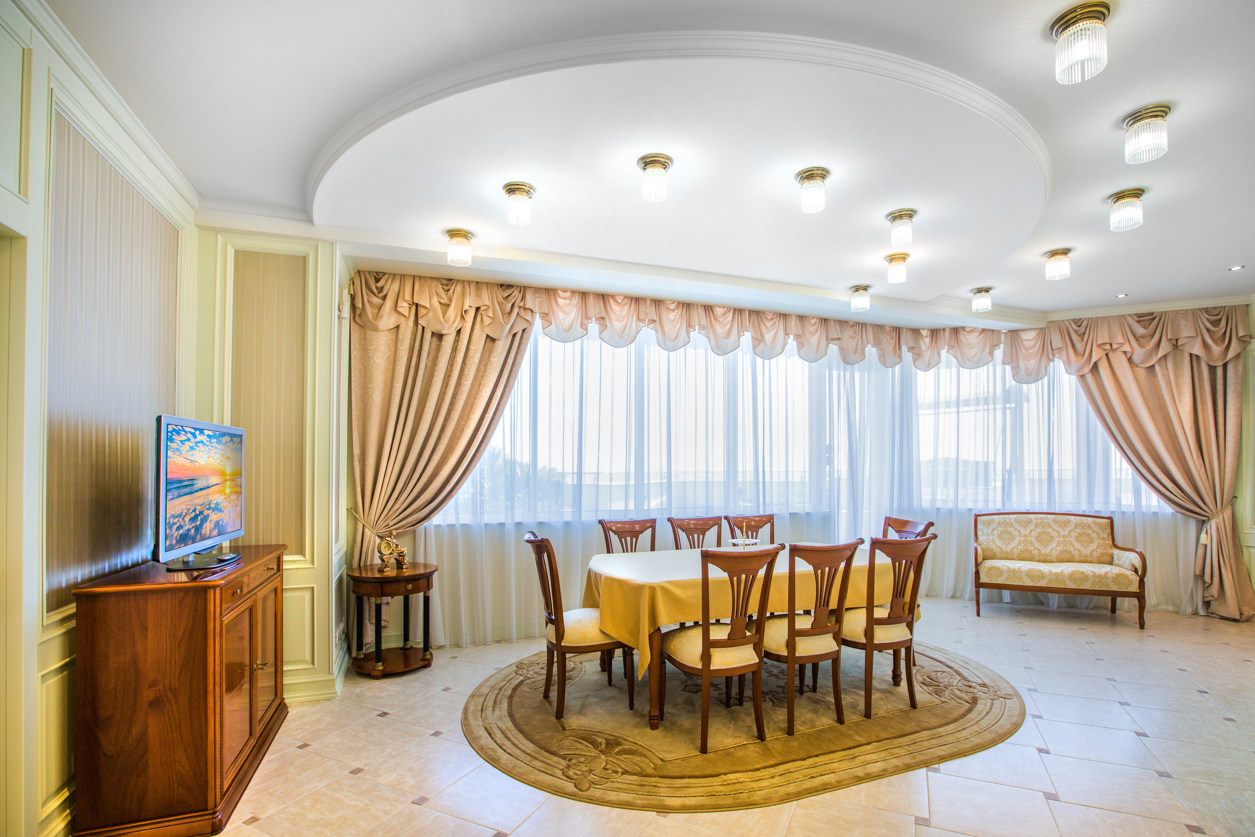 Пример интерьерной фотосъемки - Санаторий Черноморье. Услуги фотографа в Сочи