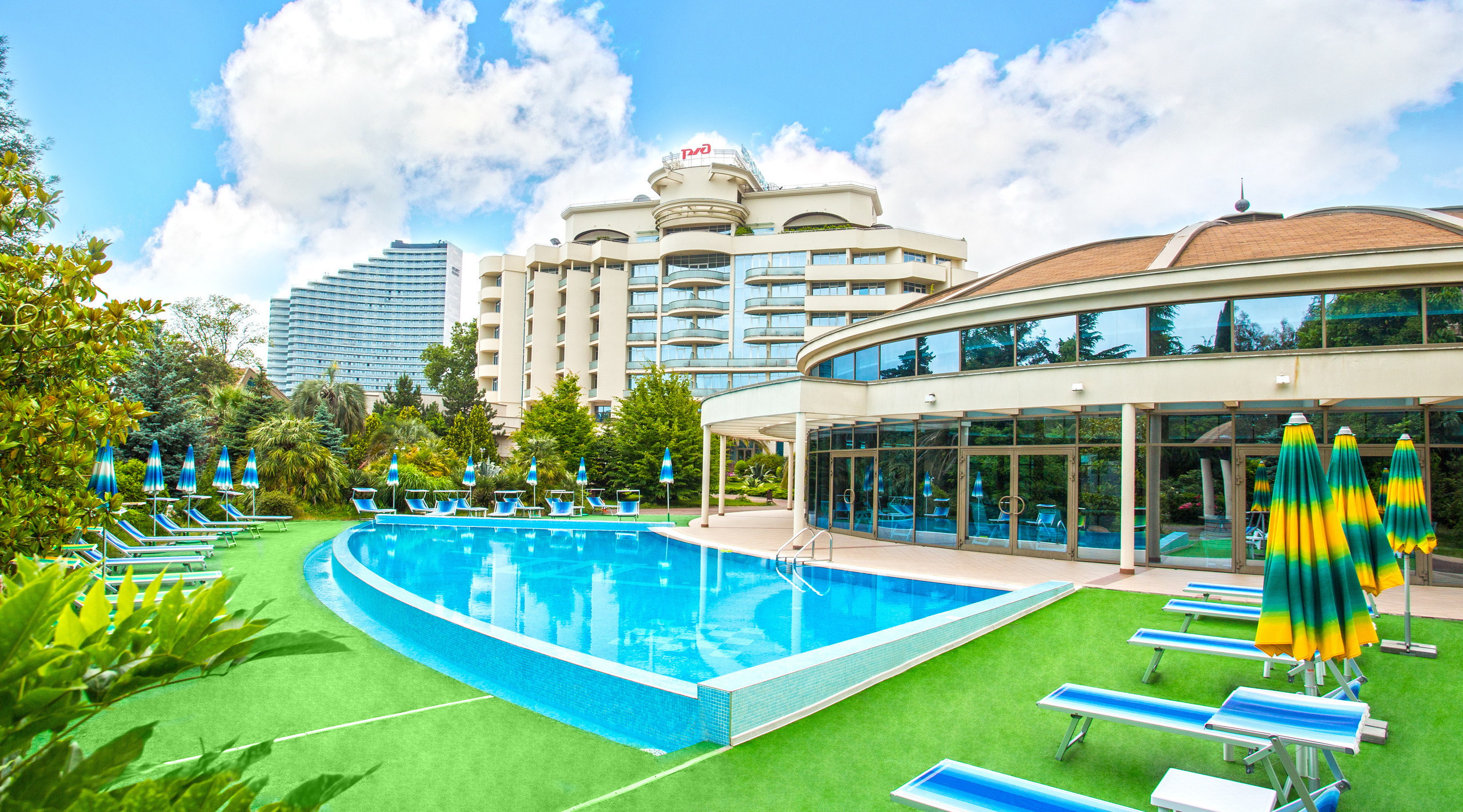 Пример интерьерной фотосъемки - Санаторий Черноморье. Услуги фотографа в Сочи