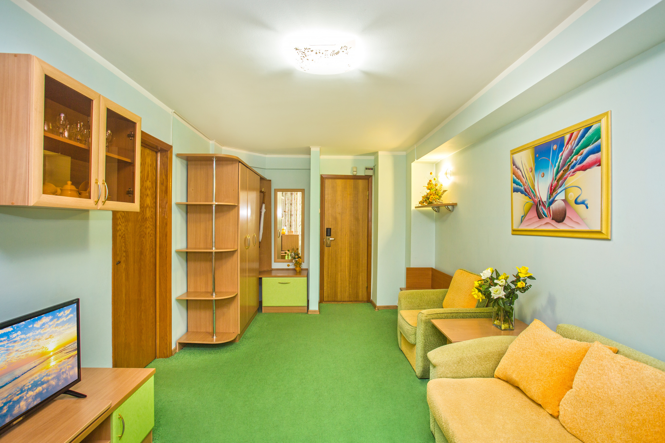 Пример интерьерной фотосъемки - Санаторий Ивушка. Услуги фотографа в Сочи