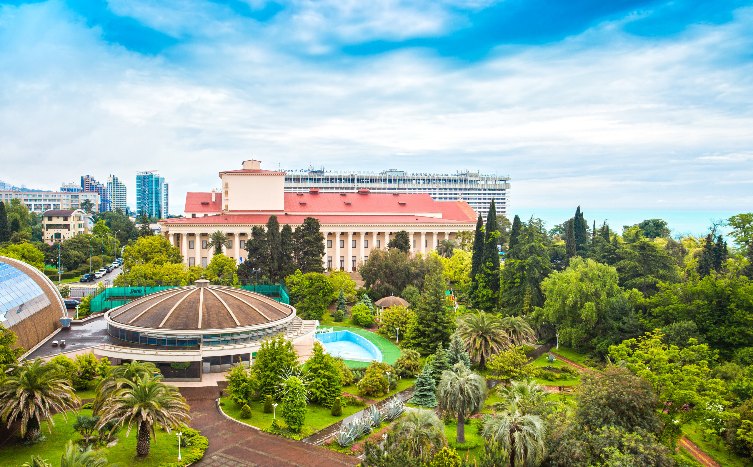 Пример интерьерной фотосъемки - Санаторий Черноморье. Услуги фотографа в Сочи