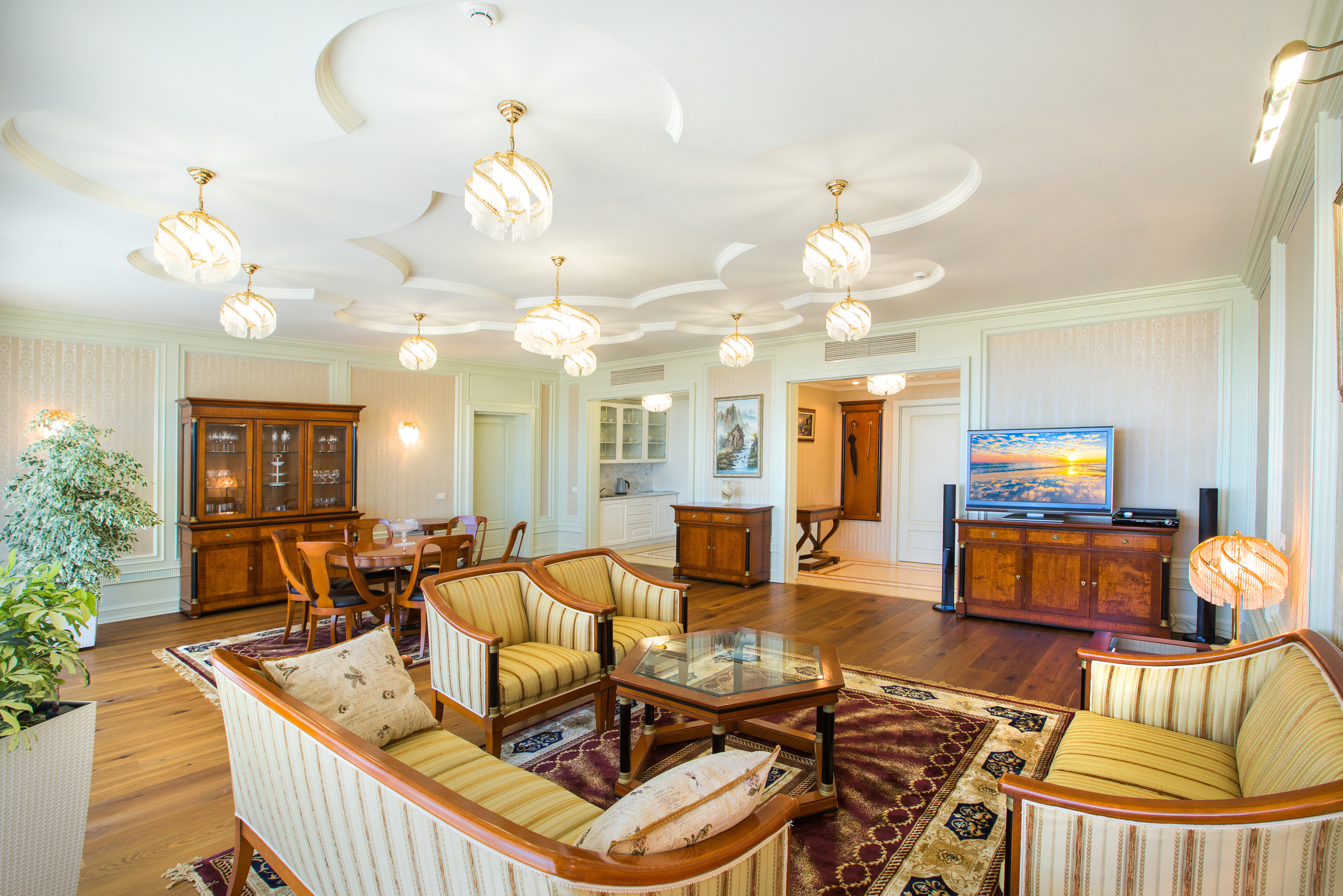 Пример интерьерной фотосъемки - Санаторий Черноморье. Услуги фотографа в Сочи