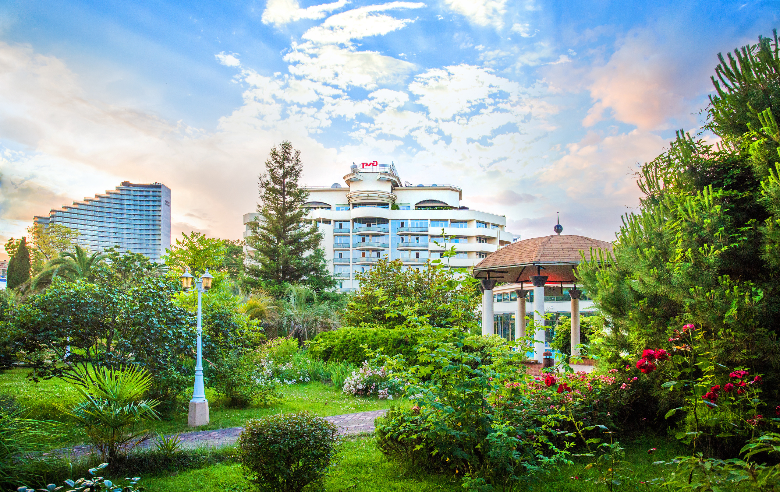 Пример интерьерной фотосъемки - Санаторий Черноморье. Услуги фотографа в Сочи
