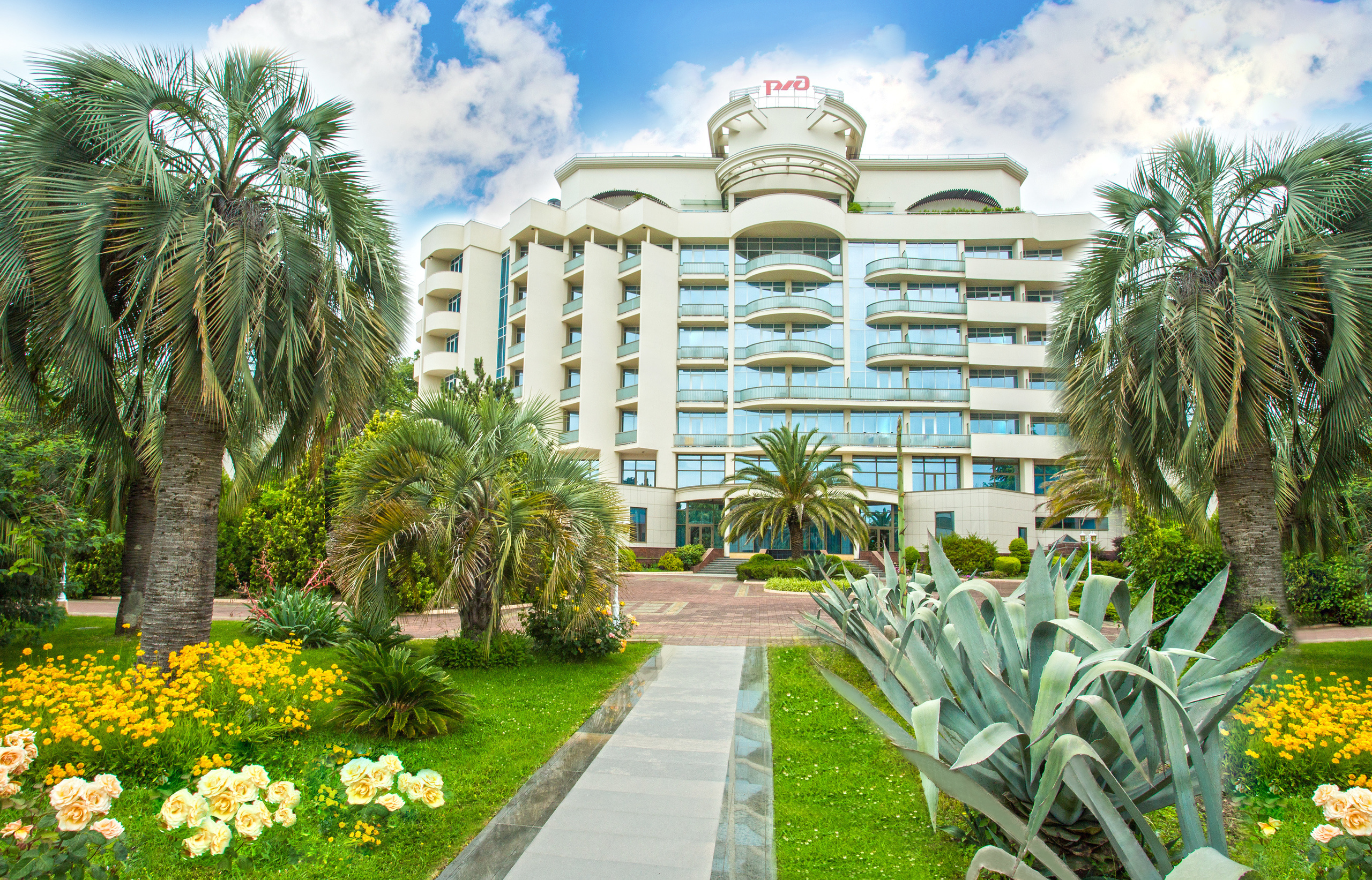 Пример интерьерной фотосъемки - Санаторий Черноморье. Услуги фотографа в Сочи