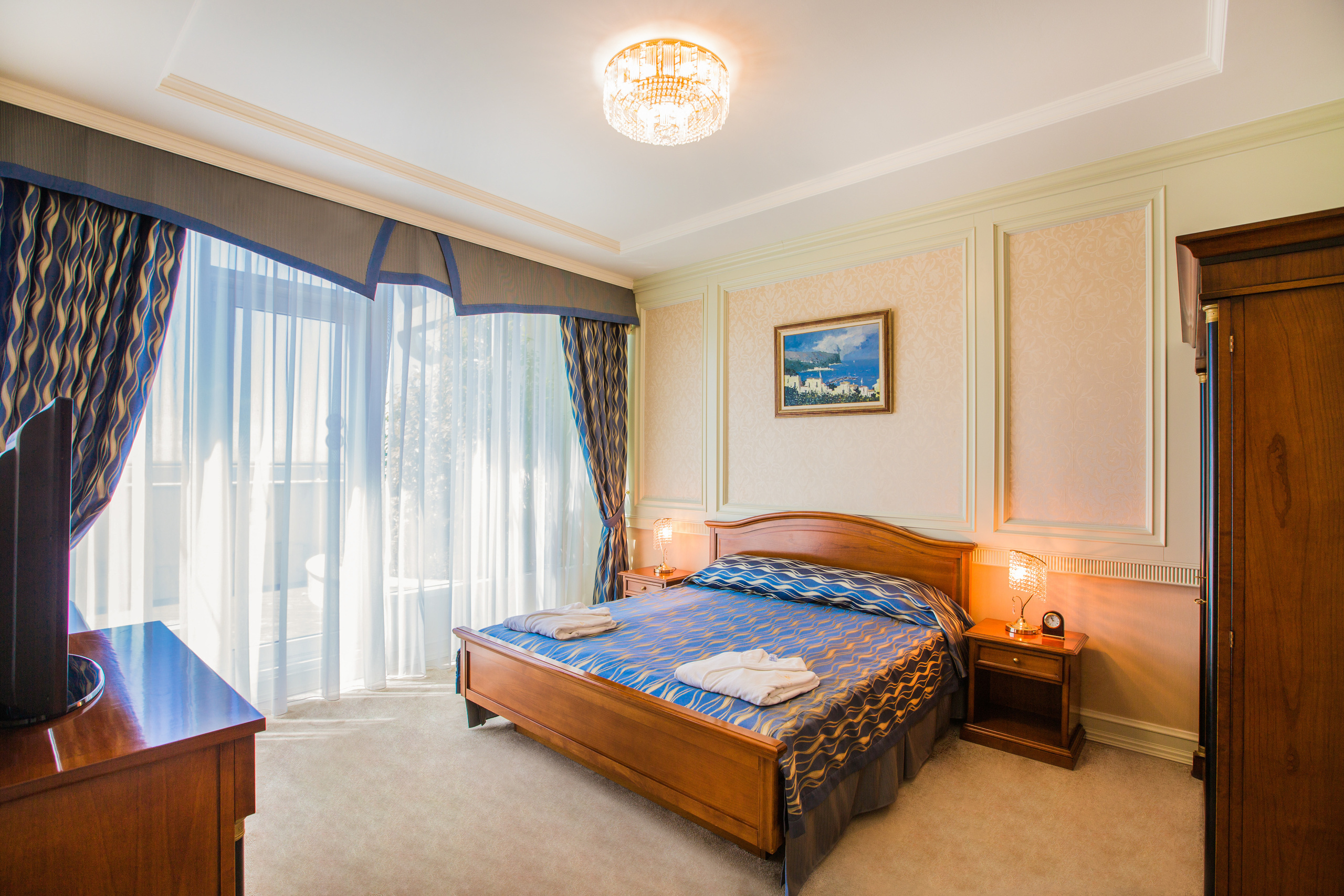 Пример интерьерной фотосъемки - Санаторий Черноморье. Услуги фотографа в Сочи