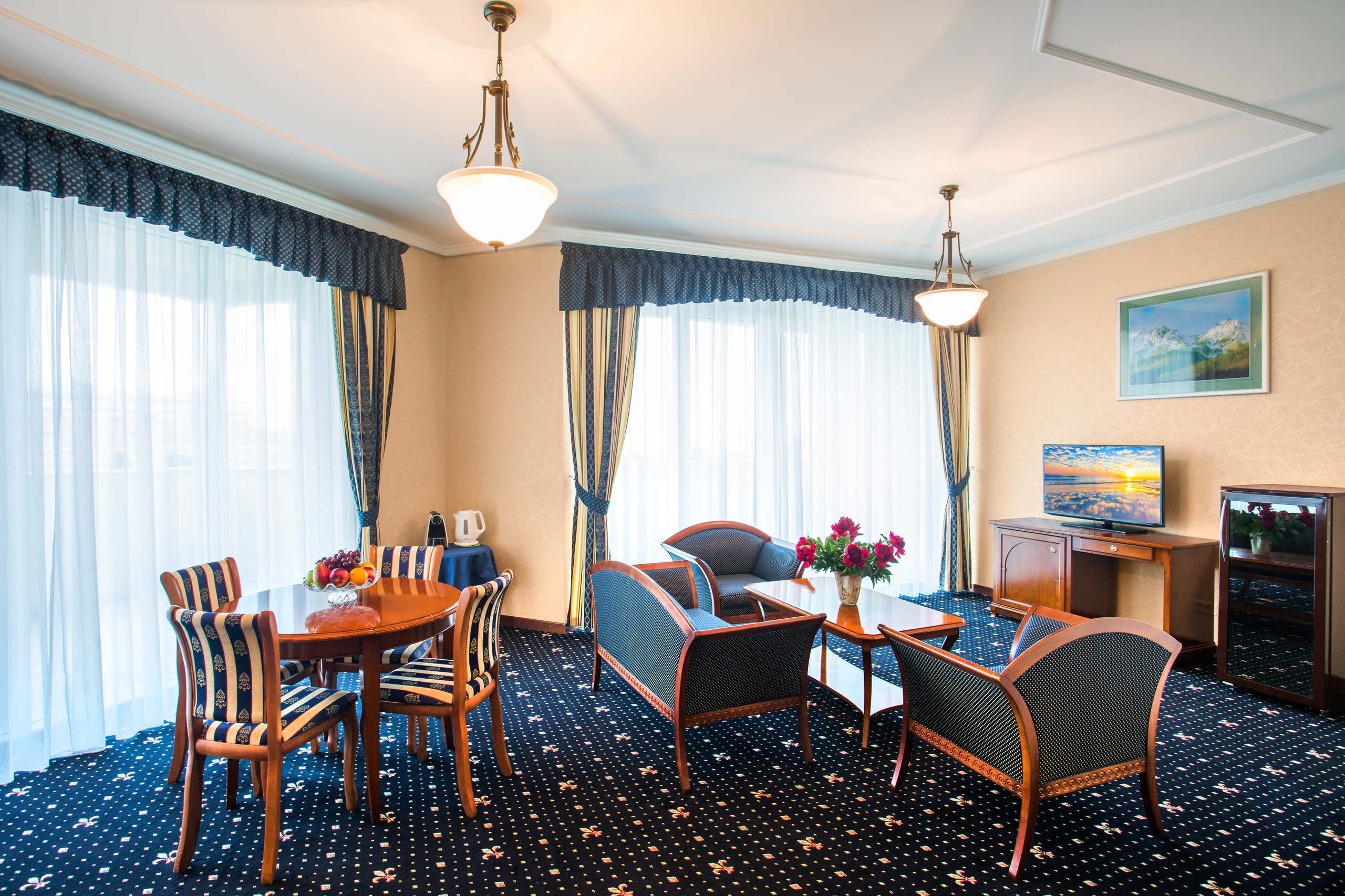 Пример интерьерной фотосъемки - Санаторий Черноморье. Услуги фотографа в Сочи