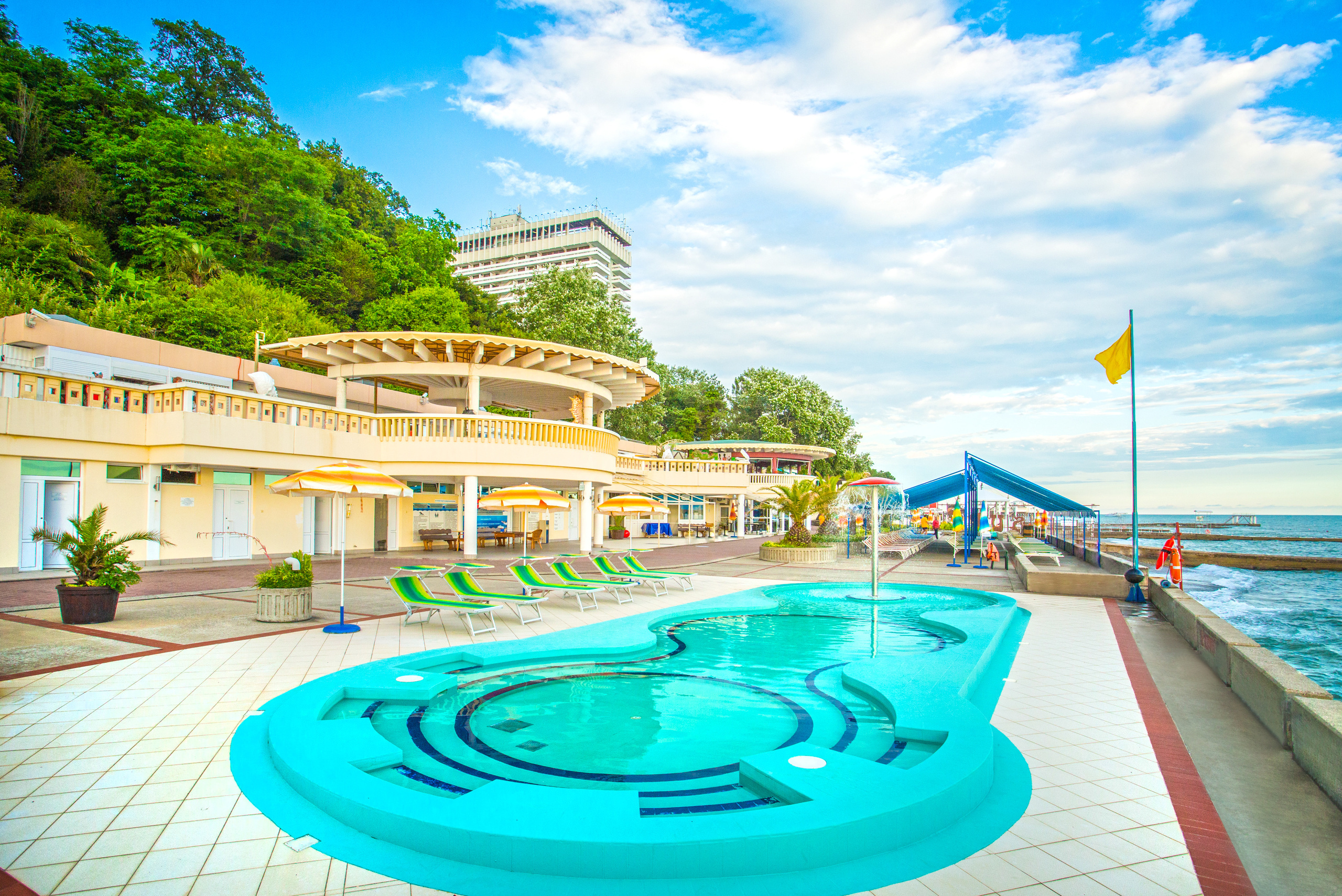 Пример интерьерной фотосъемки - Санаторий Черноморье. Услуги фотографа в Сочи