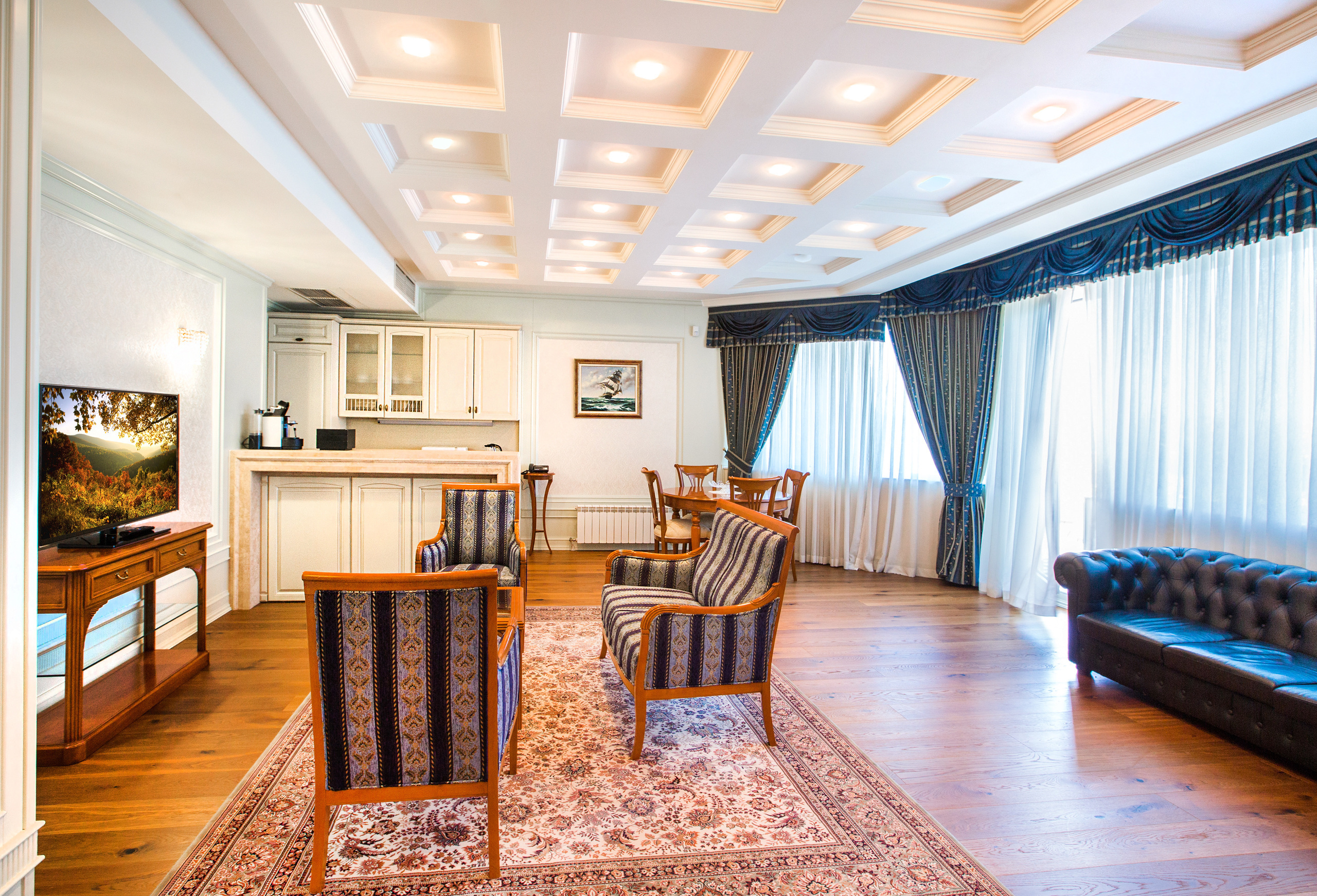 Пример интерьерной фотосъемки - Санаторий Черноморье. Услуги фотографа в Сочи