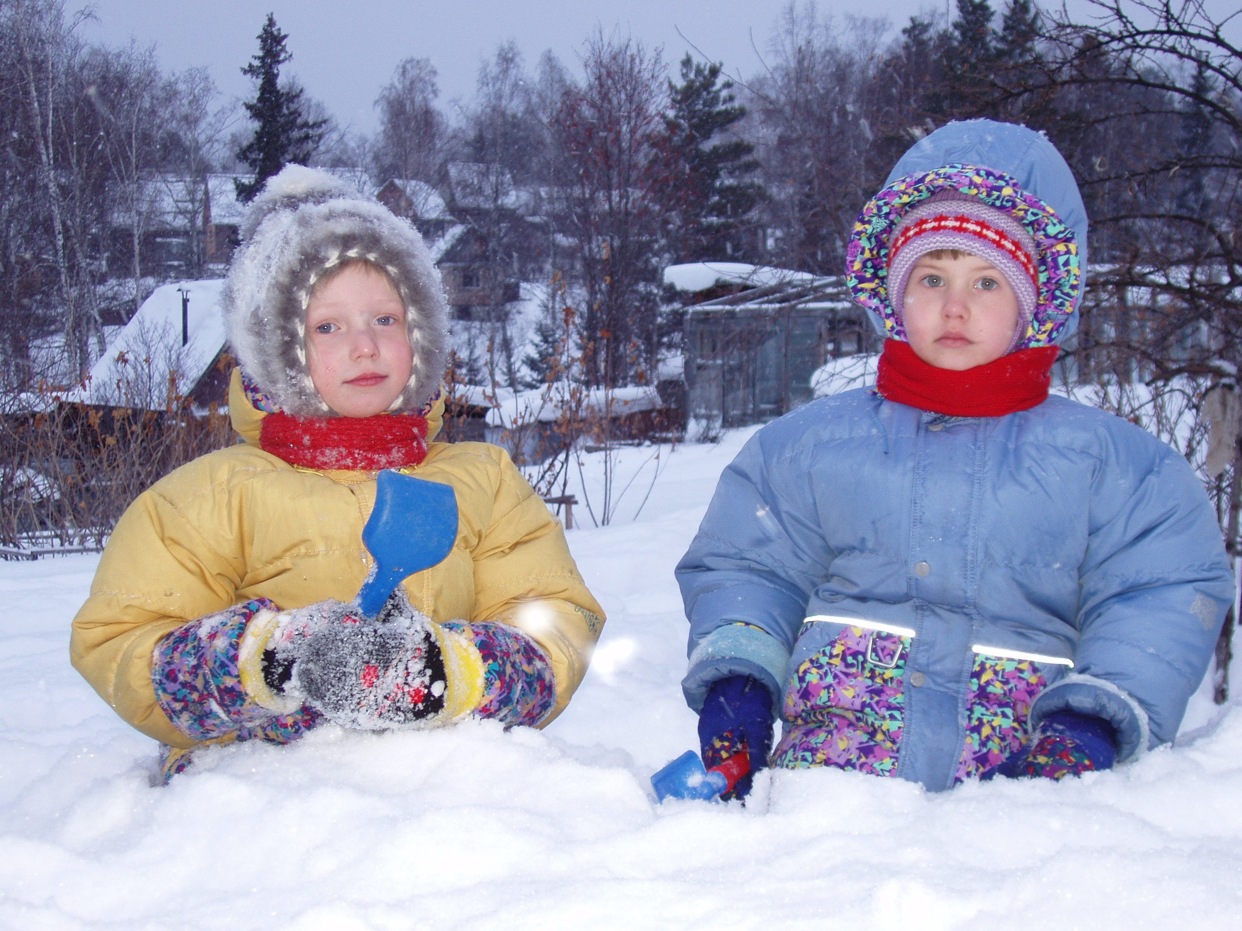 У Шостак на даче 16.01.2005. Семейный, Свадебный фотограф СПБ Питер— Романова Екатерина