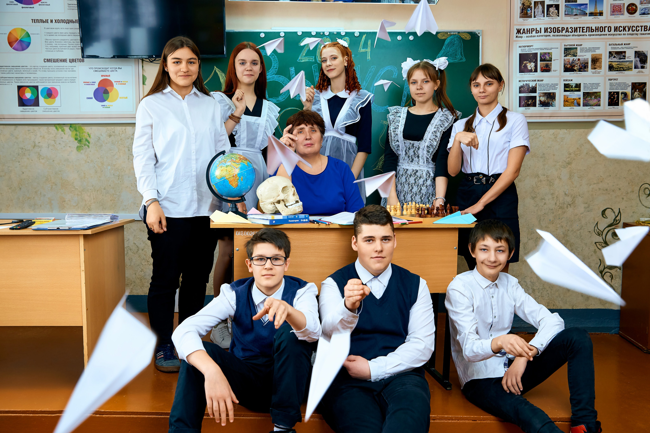 9 класс Путимецкая СОШ выпуск 2024. Фотограф в Орле Павел Черкасов