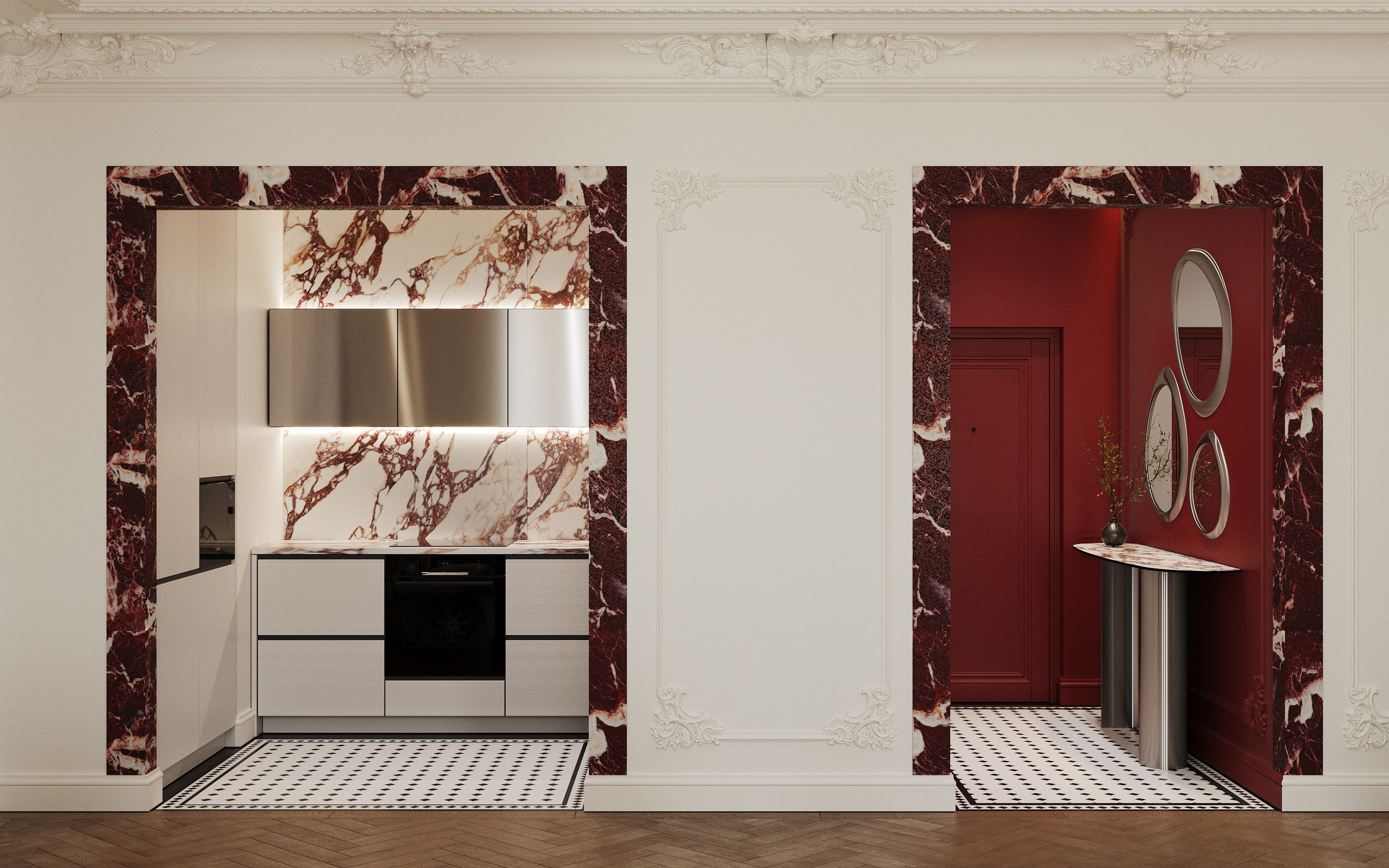 ЖК Легенда Московский/ Санкт-Петербург/ 77кв м. Ксения Барабаш дизайнер интерьера в Санкт-Петербурге