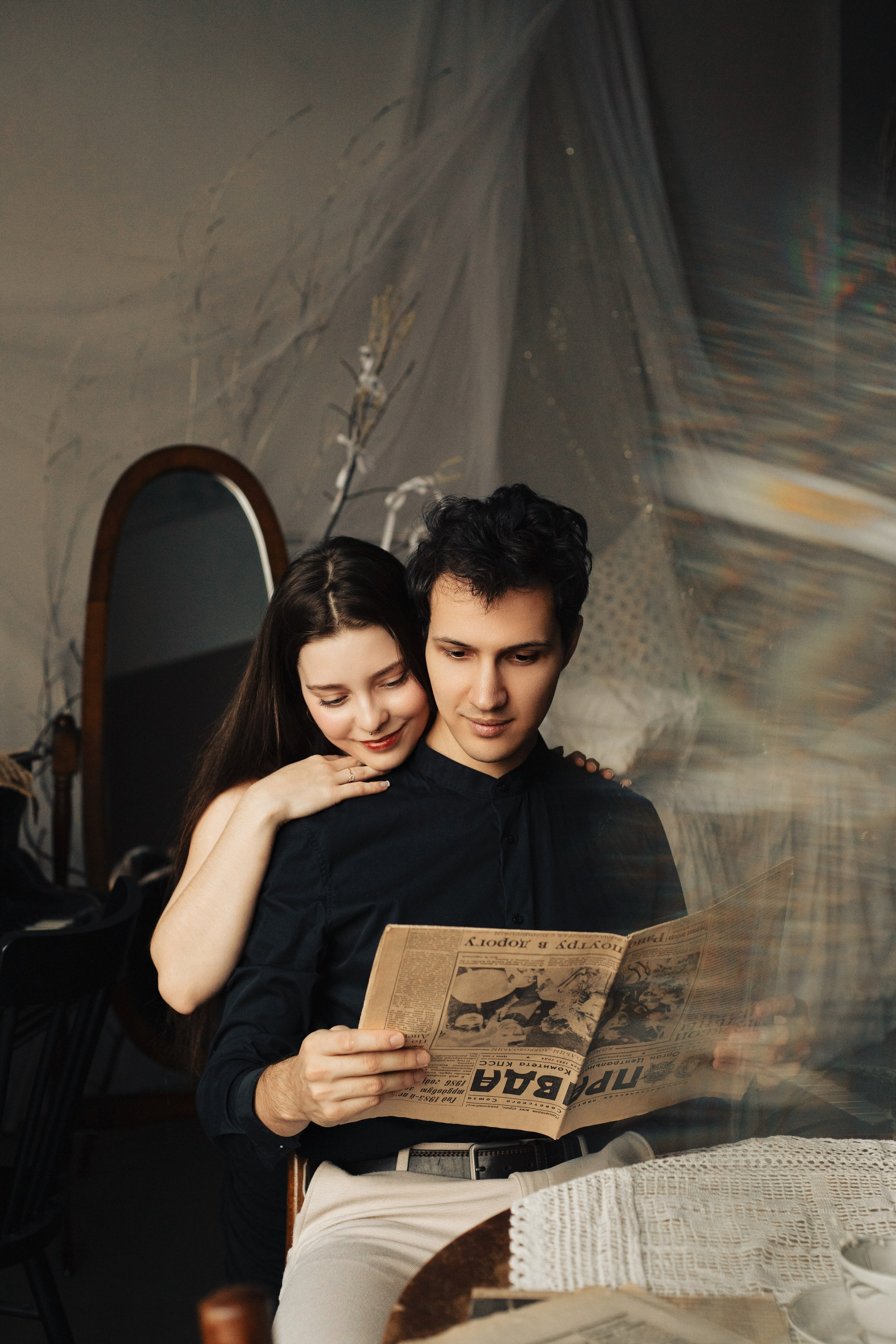 Студийная съёмка лавстори