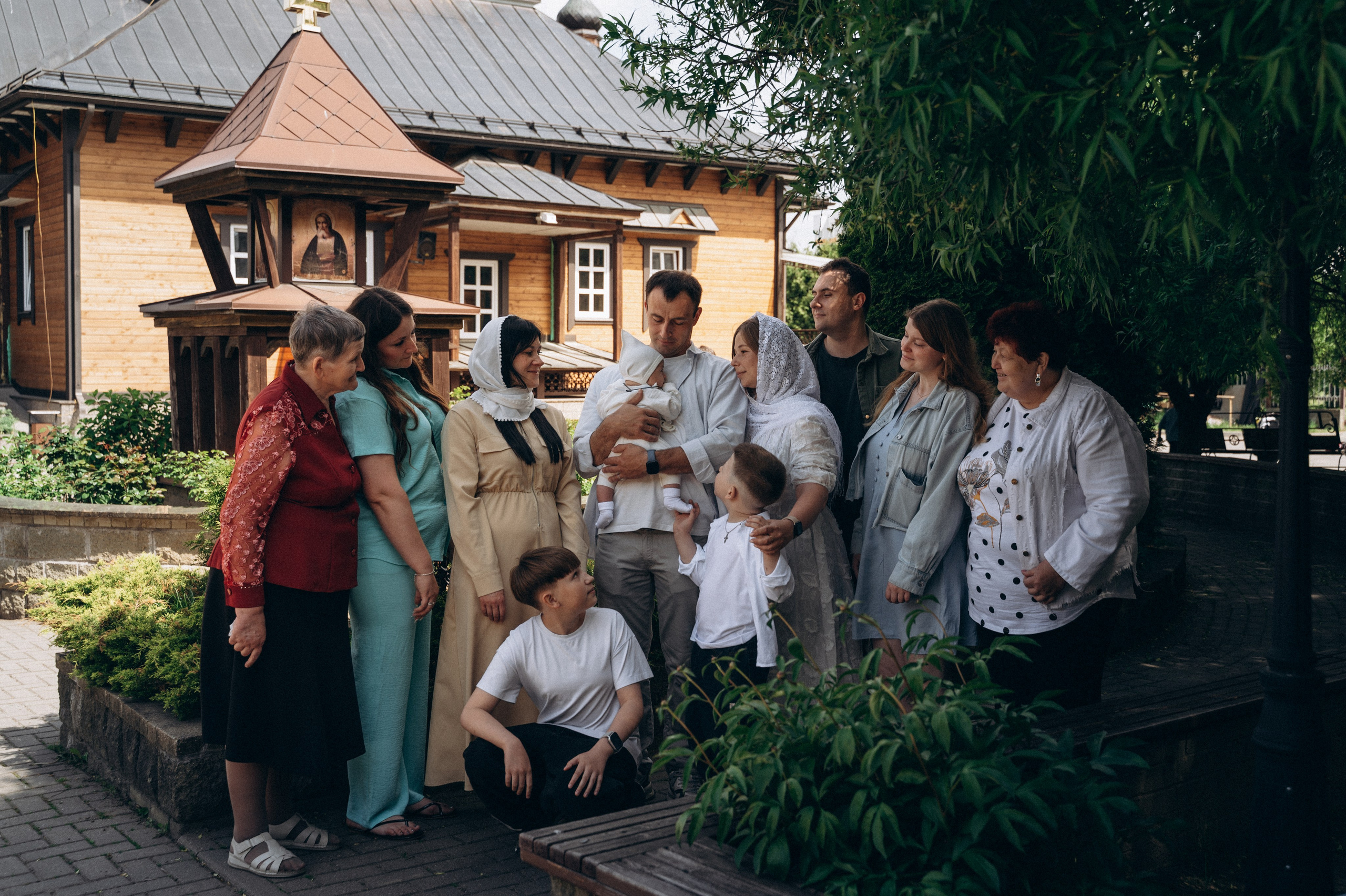 Крещение Александра (Оптинских старцев). Семейный фотограф в Минске Дарья Дреко