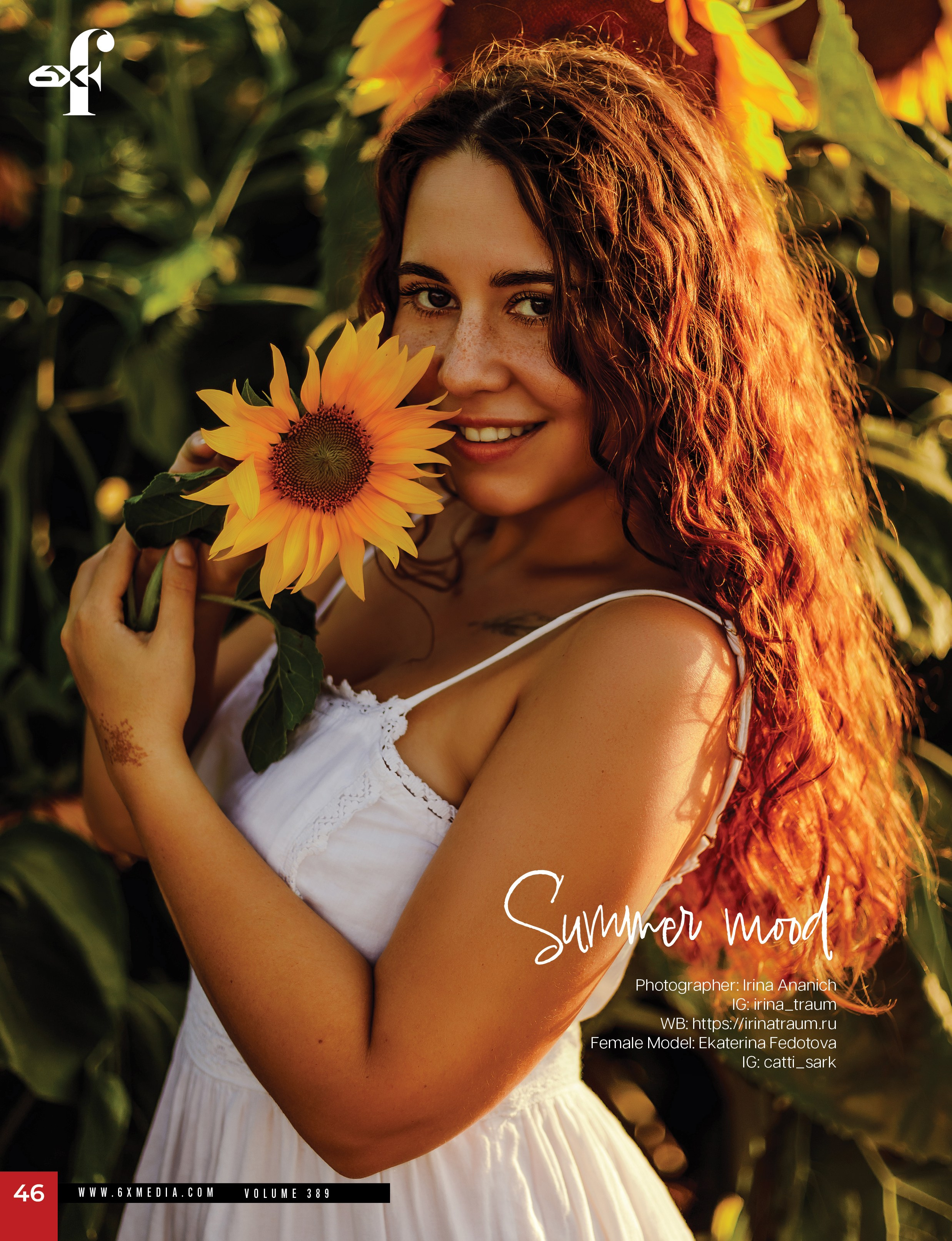 6X Magazine сентябрь 2024. Ирина Ананич. Фотограф в Красноярске