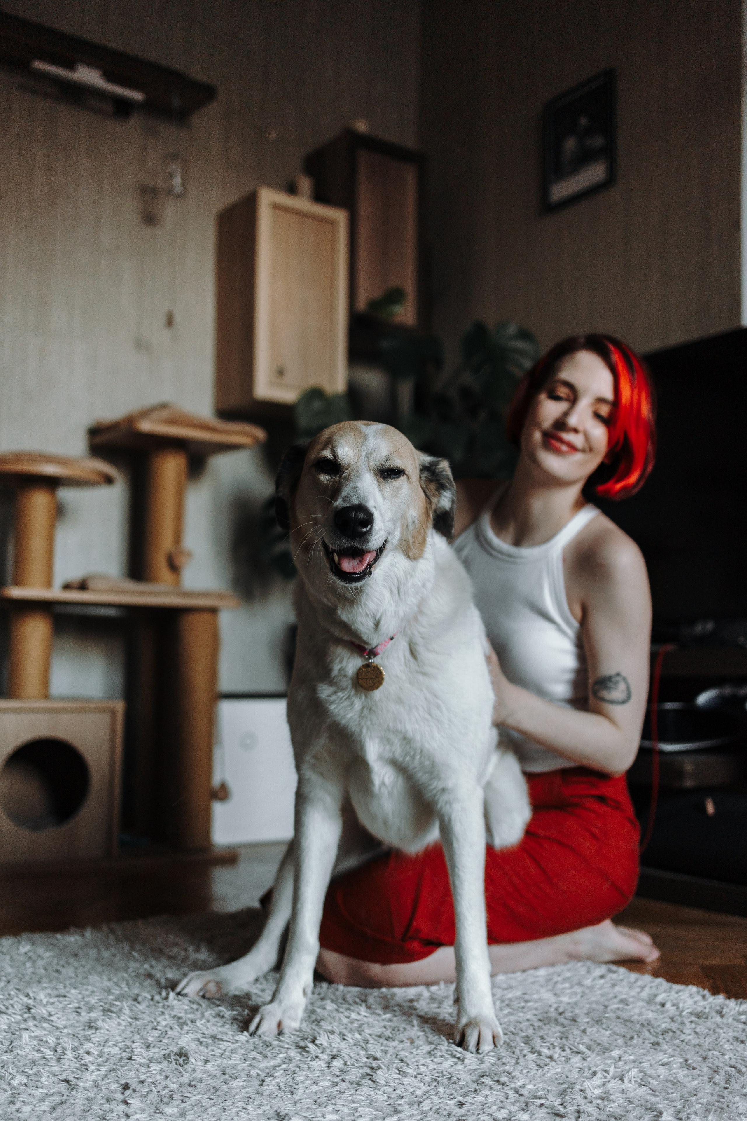 Саша и ее хвосты. Фотограф — Анималист | Санкт-Петербург