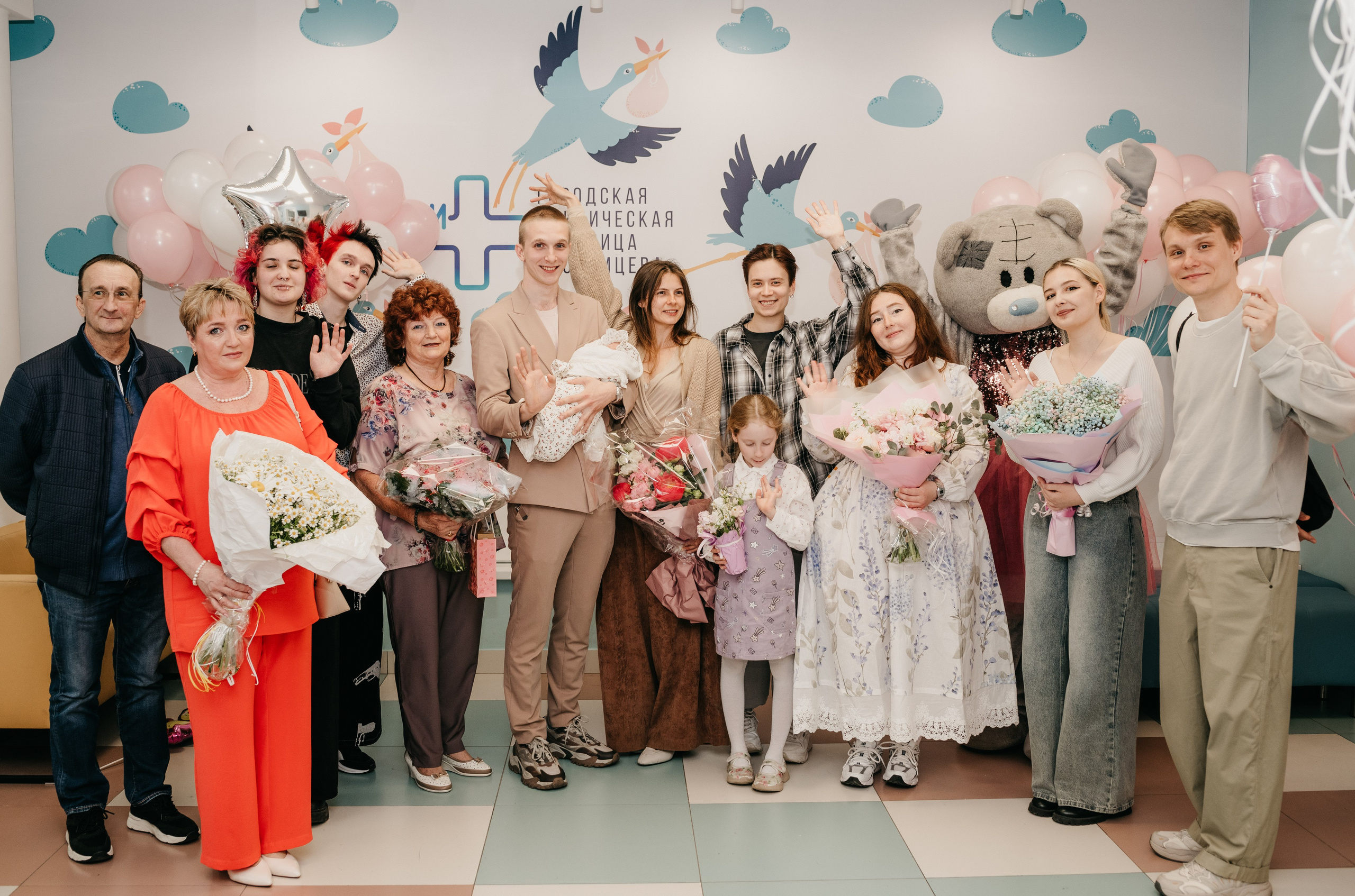 Выписка Авроры. Фотограф на выписку из роддома в Москве и МО