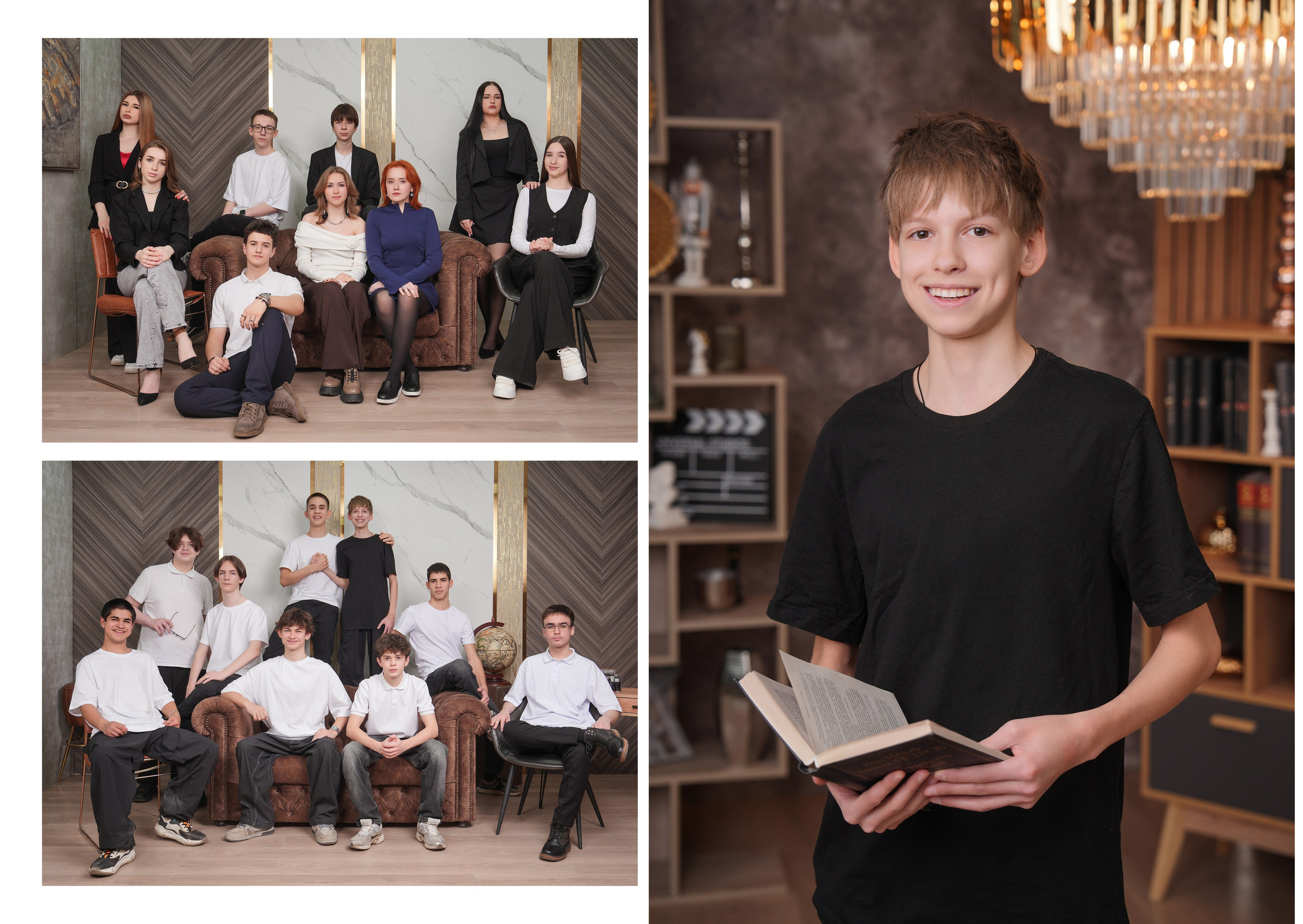 ШКОЛА 1 9 Б. Красивый выпускной альбом в Краснодаре