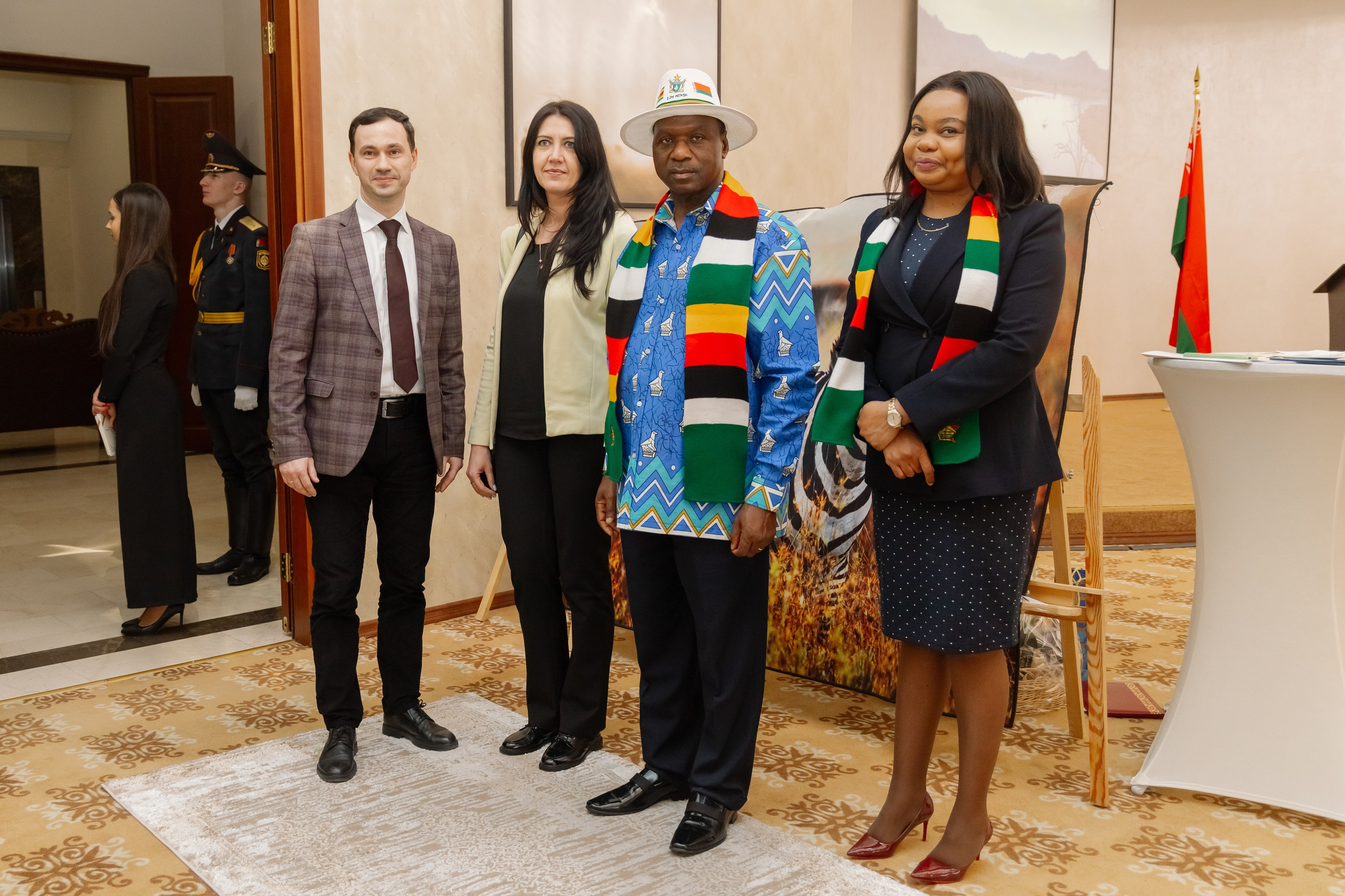 Фотосъемка делегации Посольства Зимбабве в Минске. Свадебный фотограф в Минске/Беларуси Сергей Спиридонов