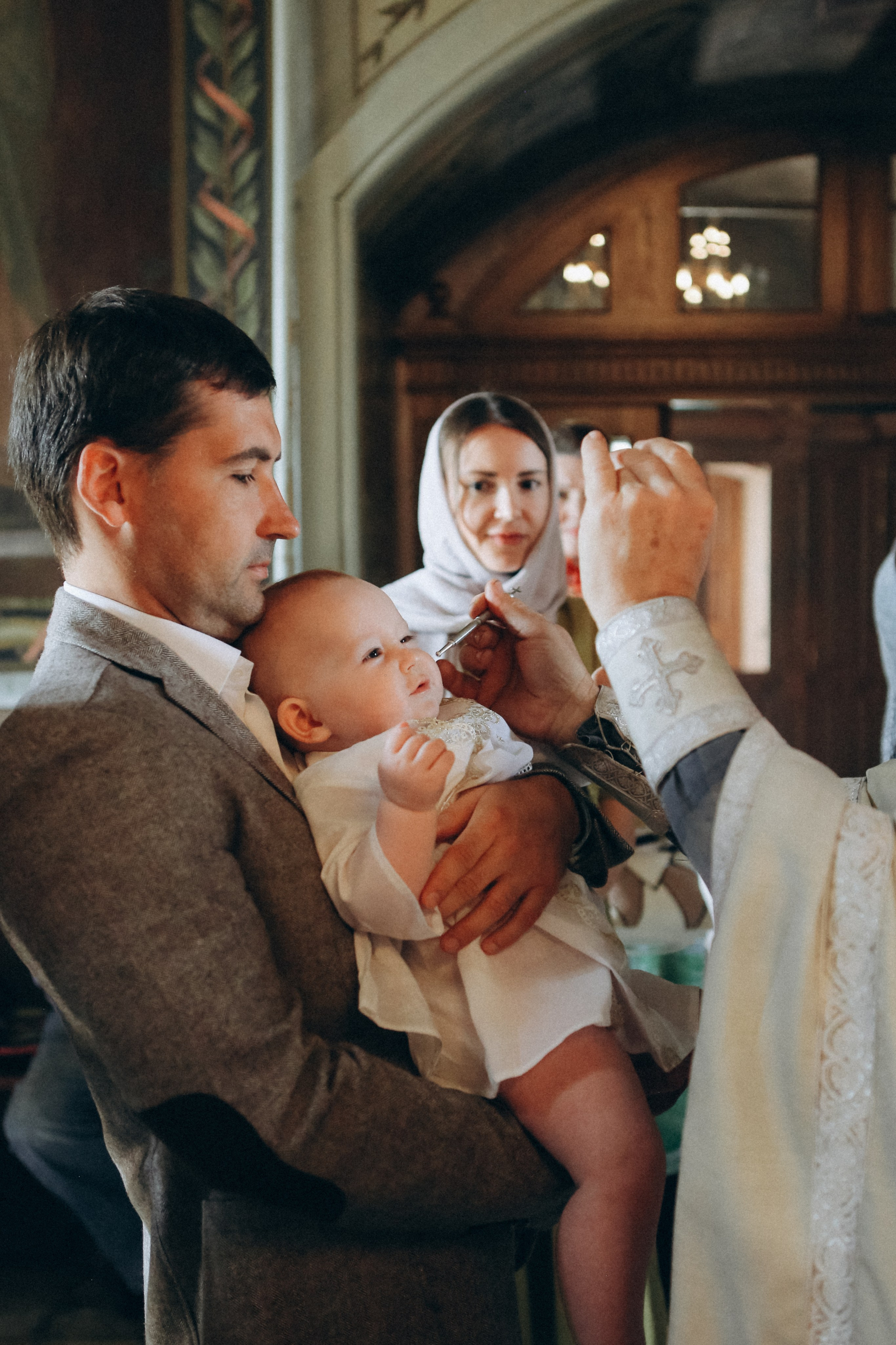 Крещение Ивана. Фотограф Анастасия Кувшинова Москва